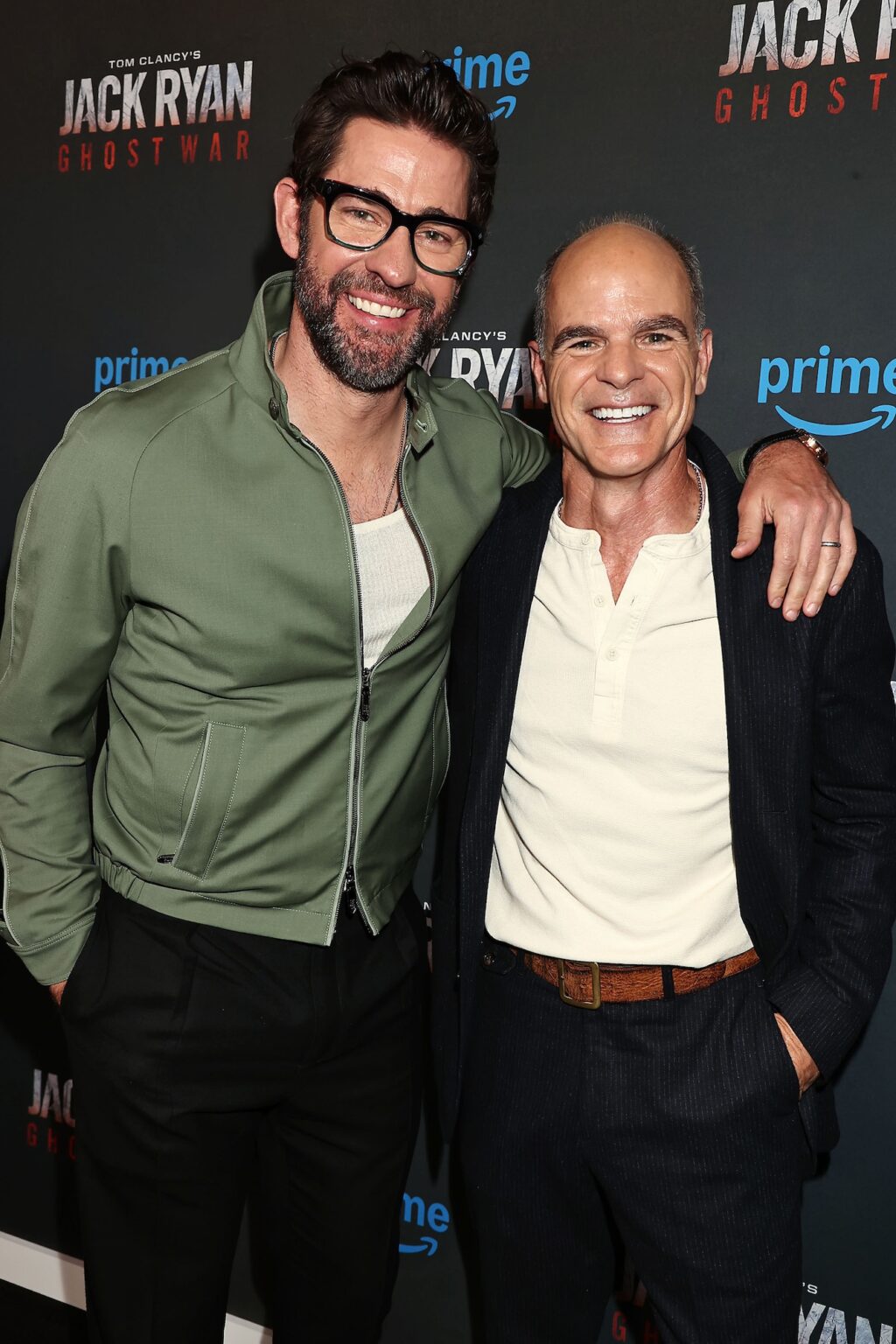 New York, New York 5/15/26 Tom Clancy’s Jack Ryan:Ghost War World Premiere : John Krasinski and Micheal Kelly - PHOTO by: Dave Allocca / Starpix - Location: Regal Times Square