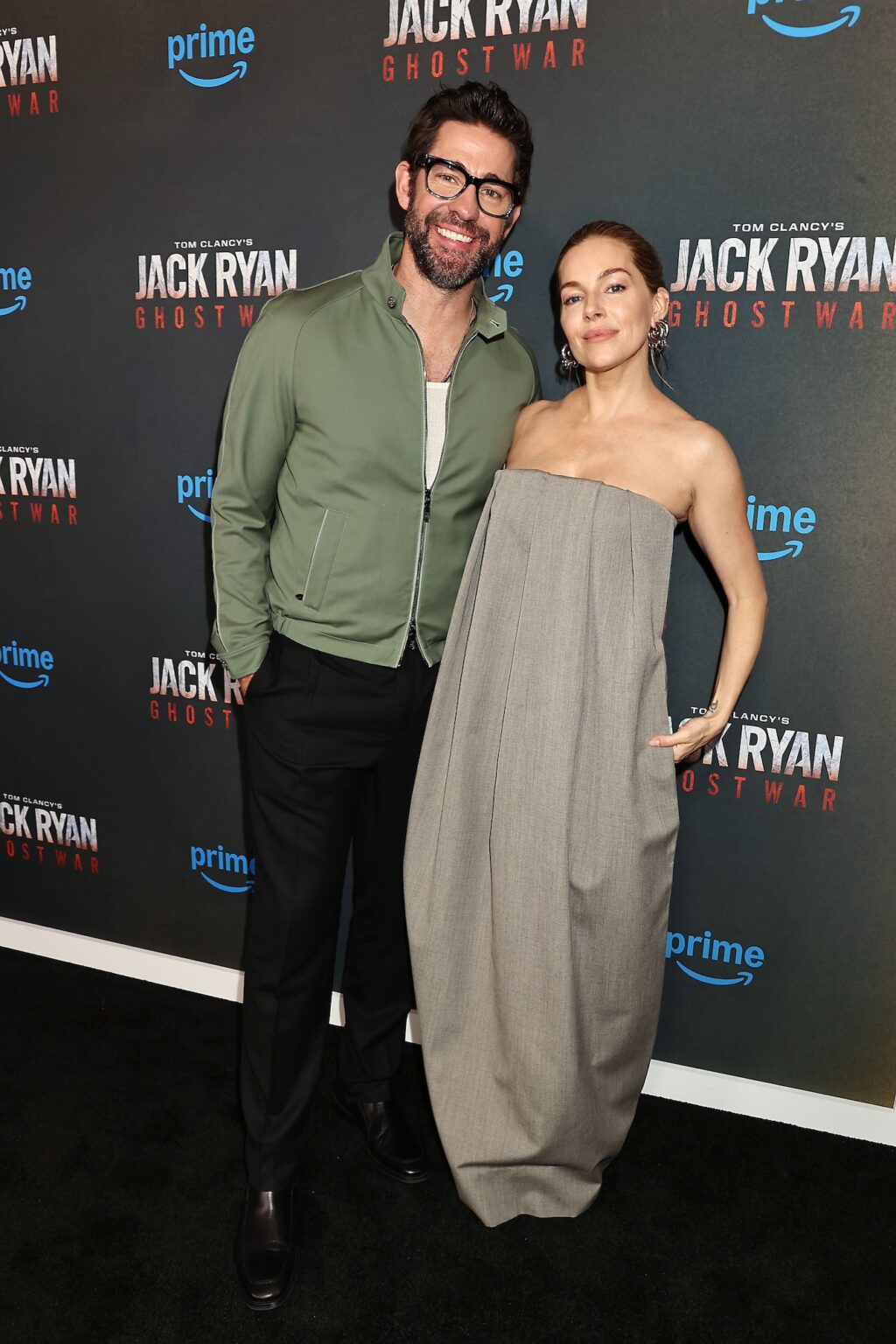 New York, New York 5/15/26 Tom Clancy’s Jack Ryan:Ghost War World Premiere : John Krasinski and Sienna Miller - PHOTO by: Dave Allocca / Starpix - Location: Regal Times Square