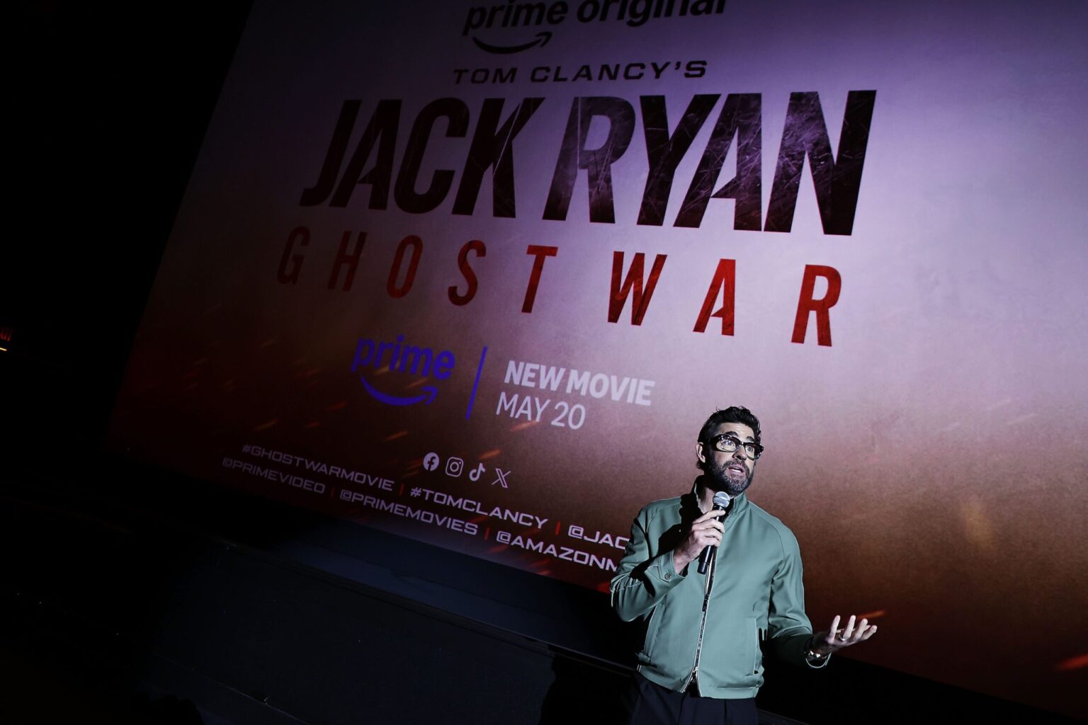 New York, New York 5/15/26 Tom Clancy’s Jack Ryan:Ghost War World Premiere : John Krasinski - PHOTO by: Dave Allocca / Starpix - Location: Regal Times Square