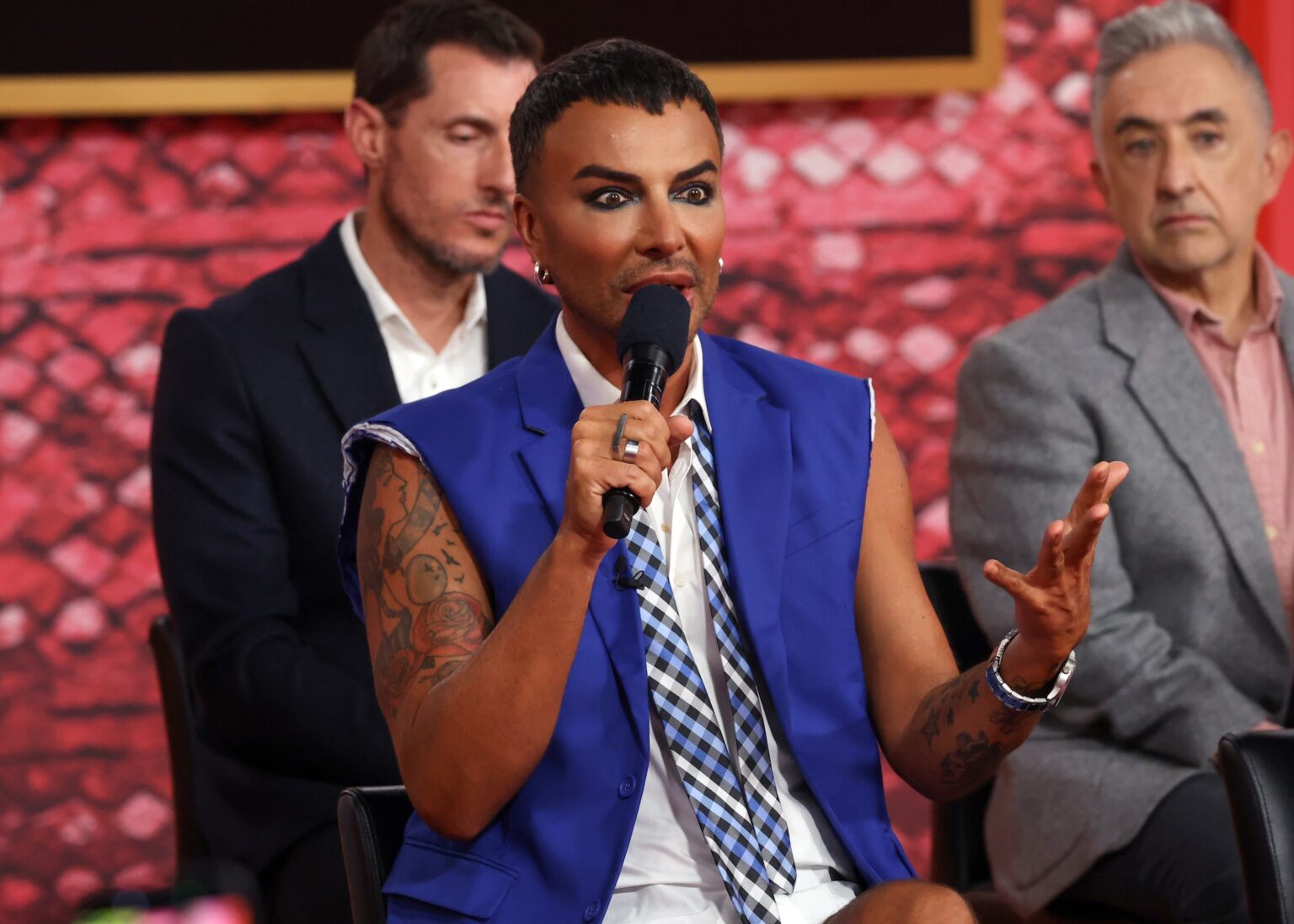 PACOIMA, CALIFORNIA - MAY 31: Raven speaks onstage during "RuPaul's Drag Race" Season 18 FYC Event on May 31, 2026 in Pacoima, California. (Photo by Jesse Grant/Getty Images for MTV)