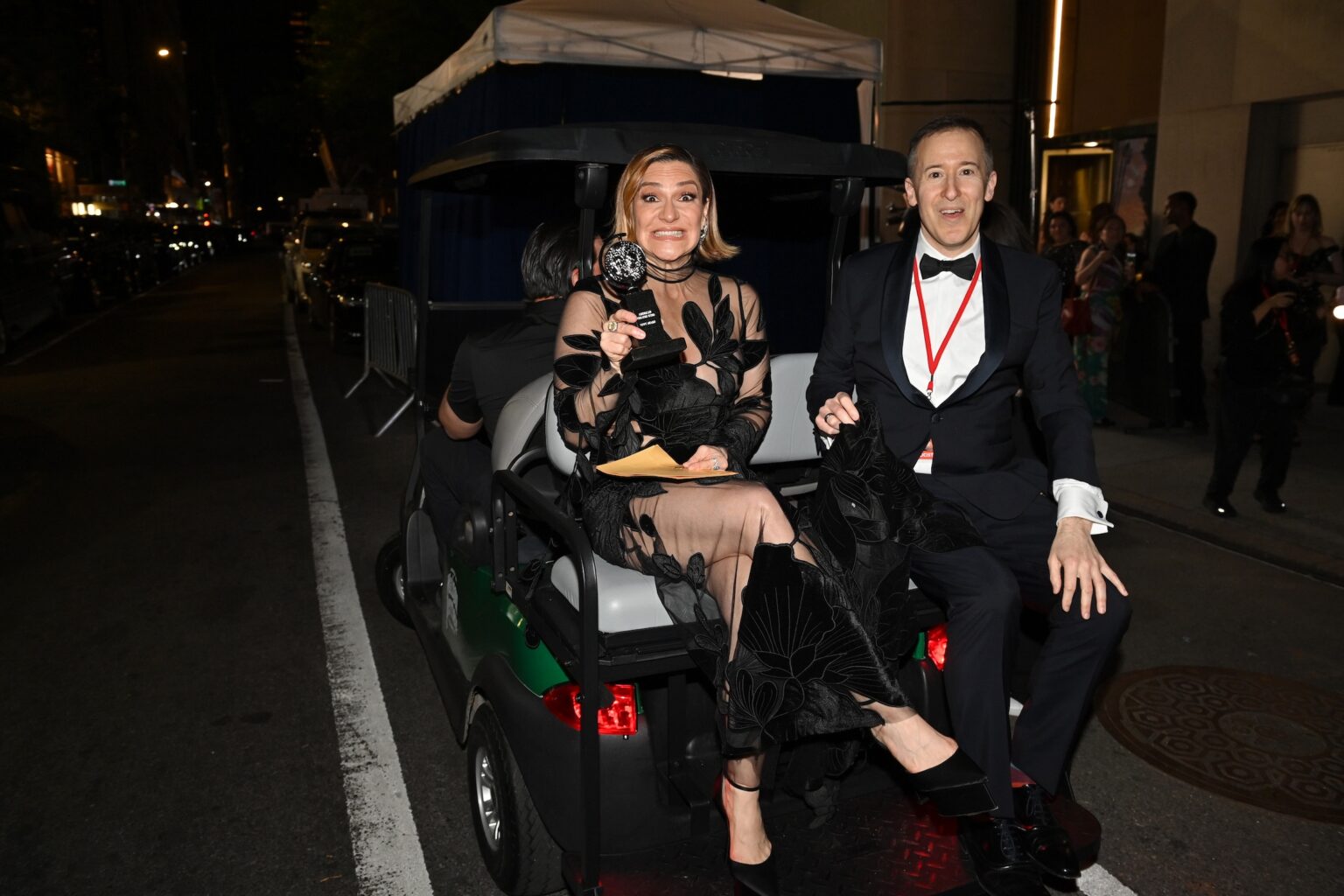 NEW YORK, NEW YORK - JUNE 07: Shoshana Bean attends The 79th Annual Tony Awards First Impression's Presented by City National Bank at Radio City Music Hall on June 07, 2026 in New York City. (Photo by Bryan Bedder/Getty Images for Tony Awards Productions)