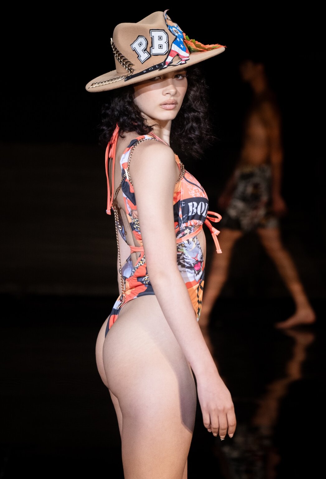 MIAMI, FLORIDA - MAY 28: A model walks the runway at the Pia Bolte show during Miami Swim Week Powered By Art Hearts Fashion at M2 MIAMI on May 28, 2026 in Miami, Florida. (Photo by Mark Gunter/Getty Images for Art Hearts Fashion)