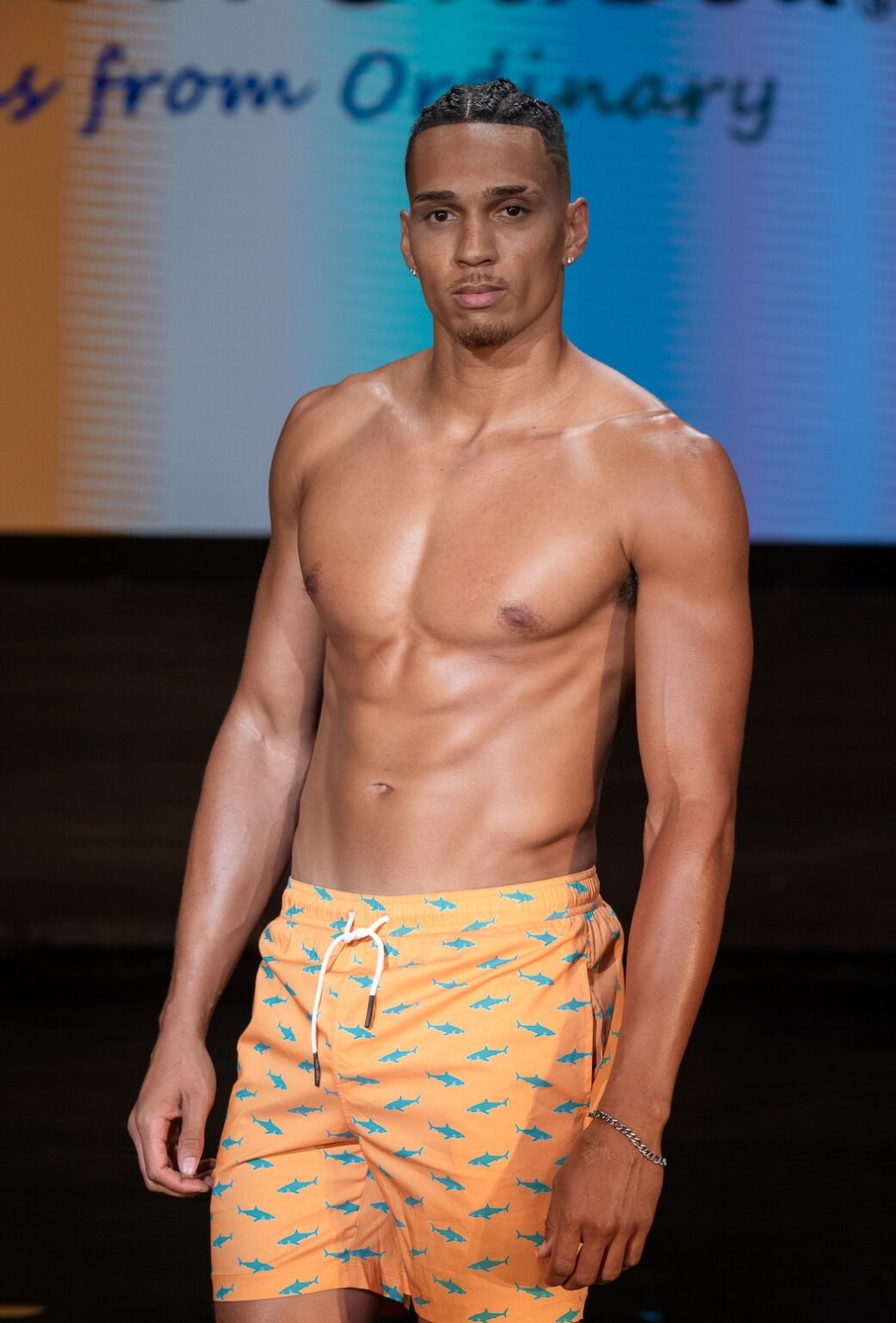MIAMI, FLORIDA - MAY 28: A model walks the runway at the Henri Costa show during Miami Swim Week Powered By Art Hearts Fashion at M2 MIAMI on May 28, 2026 in Miami, Florida. (Photo by Mark Gunter/Getty Images for Art Hearts Fashion)