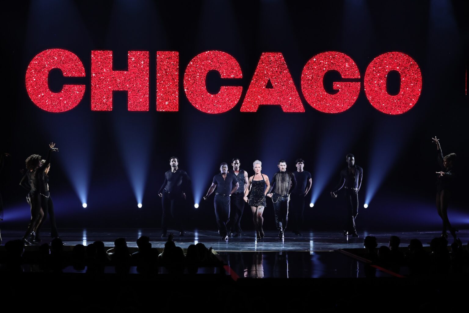 NEW YORK, NEW YORK - JUNE 07: P!NK performs onstage with the cast of Chicago during The 79th Annual Tony Awards at Radio City Music Hall on June 07, 2026 in New York City. (Photo by Theo Wargo/Getty Images for Tony Awards Productions)