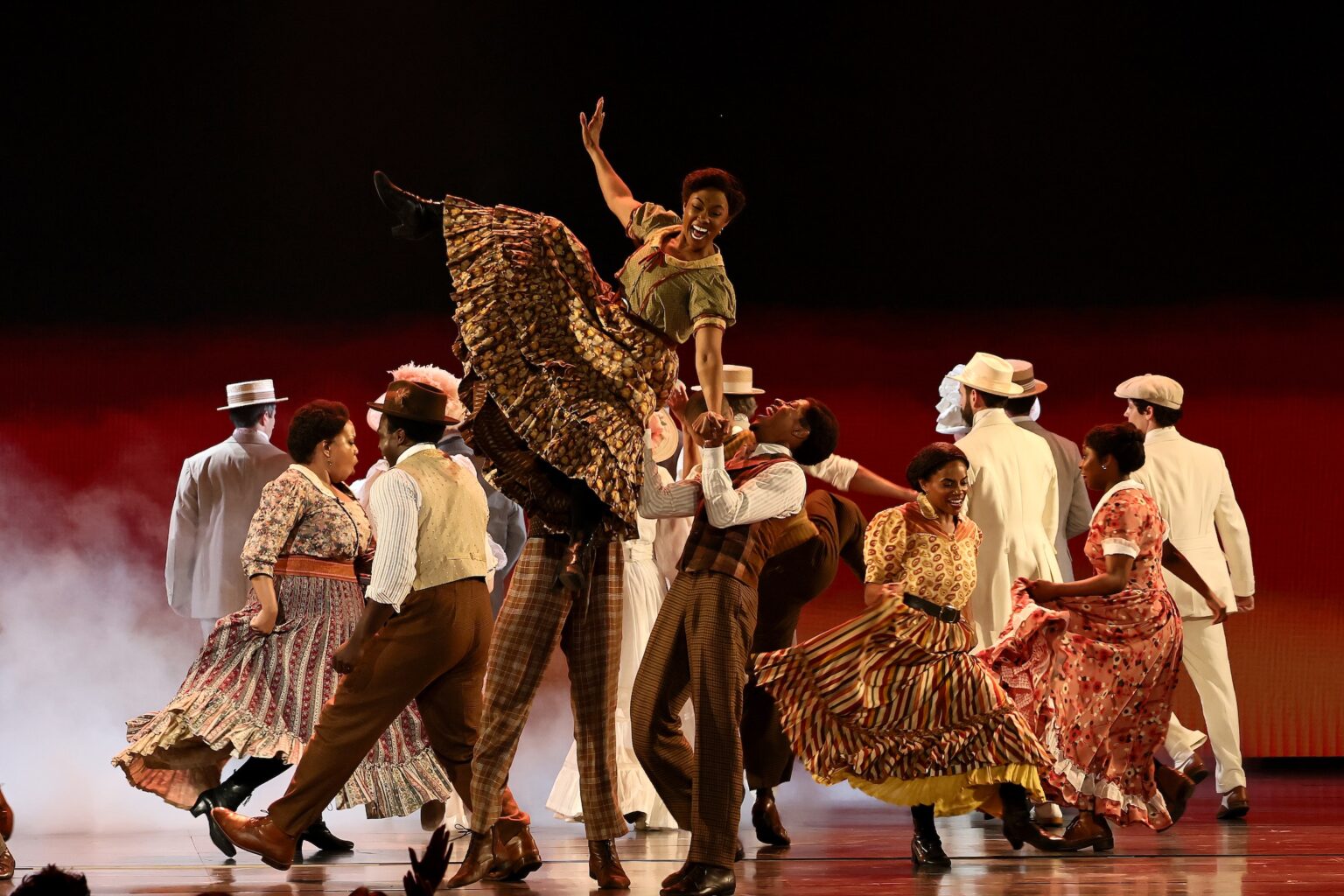 NEW YORK, NEW YORK - JUNE 07: The cast of Ragtime perform onstage during The 79th Annual Tony Awards at Radio City Music Hall on June 07, 2026 in New York City. (Photo by Theo Wargo/Getty Images for Tony Awards Productions)