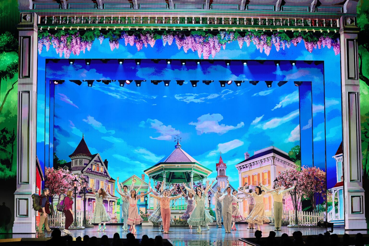 NEW YORK, NEW YORK - JUNE 07: The cast of Schmigadoon! performs onstage during The 79th Annual Tony Awards at Radio City Music Hall on June 07, 2026 in New York City. (Photo by Theo Wargo/Getty Images for Tony Awards Productions)