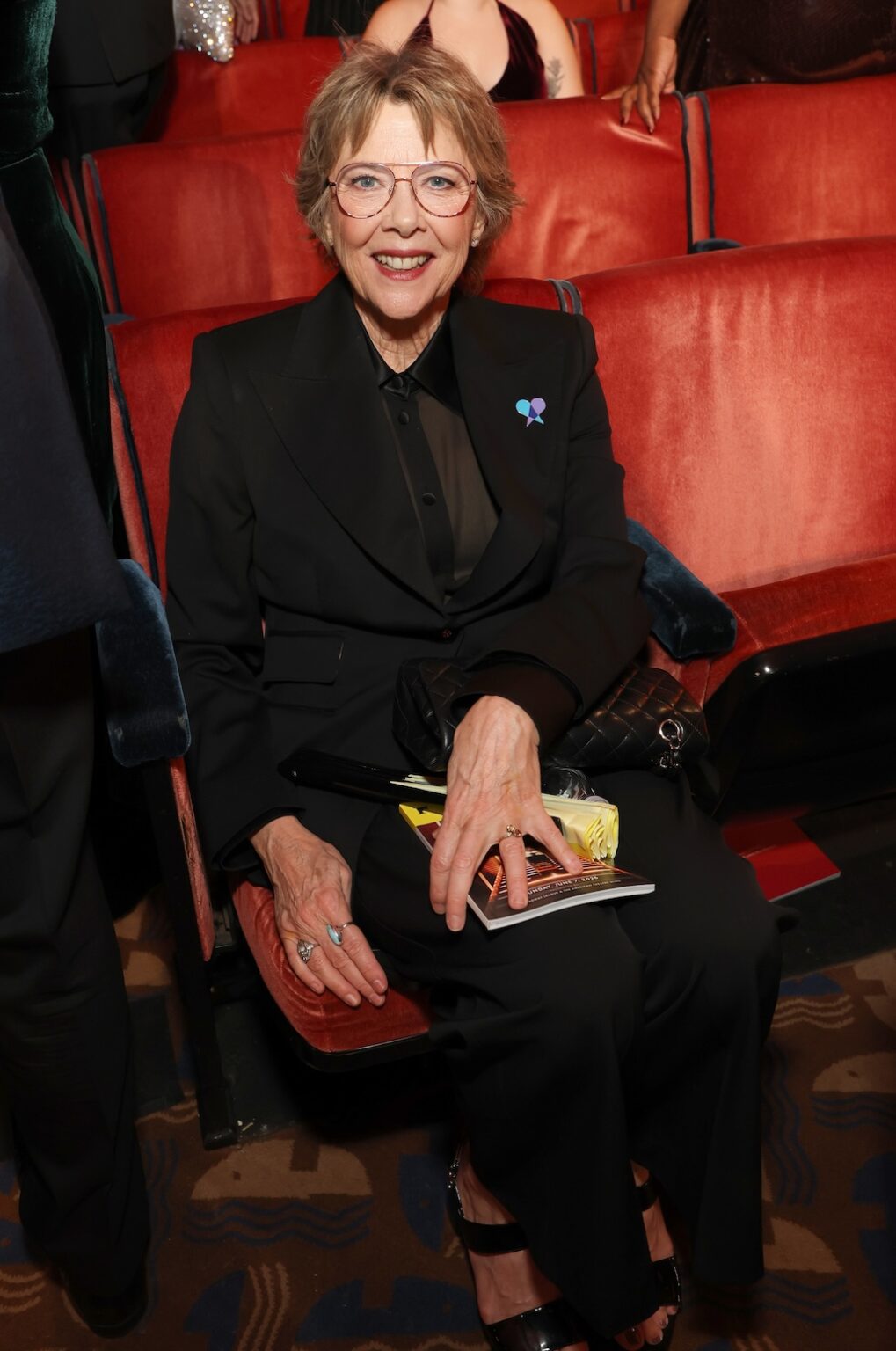 NEW YORK, NEW YORK - JUNE 07: Annette Bening attends The 79th Annual Tony Awards at Radio City Music Hall on June 07, 2026 in New York City. (Photo by Kevin Mazur/Getty Images for Tony Awards Productions)
