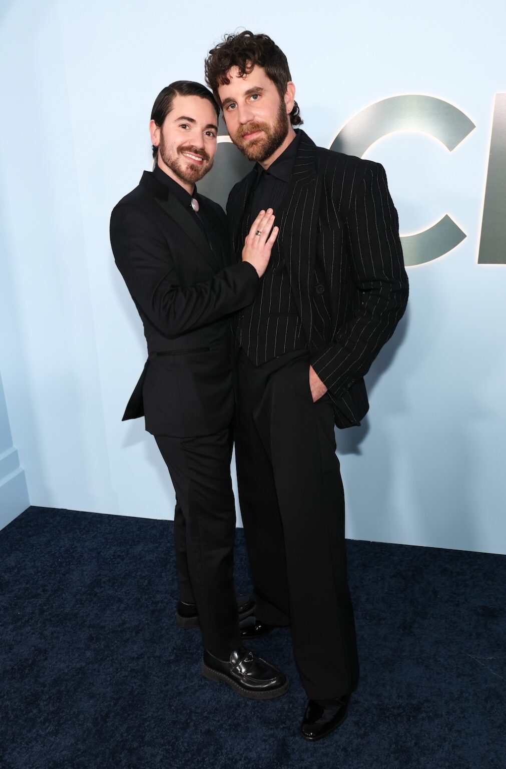 NEW YORK, NEW YORK - JUNE 07: (L-R) Noah Galvin and Ben Platt attend The 79th Annual Tony Awards at Radio City Music Hall on June 07, 2026 in New York City. (Photo by Kevin Mazur/Getty Images for Tony Awards Productions)