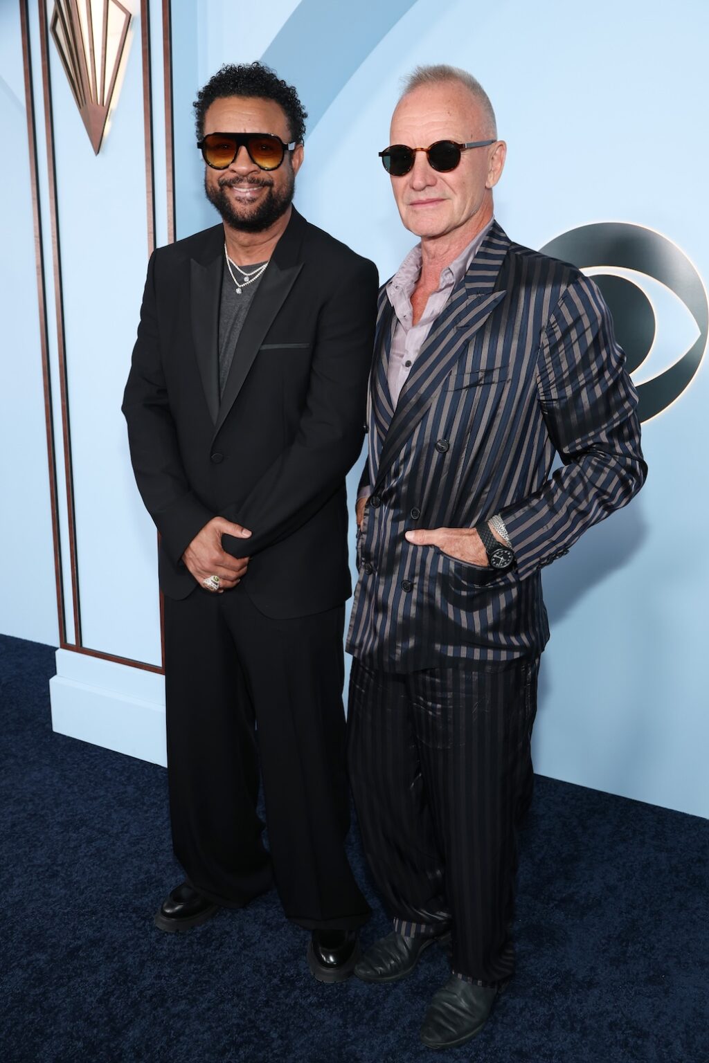 NEW YORK, NEW YORK - JUNE 07: (L-R) Shaggy and Sting attend The 79th Annual Tony Awards at Radio City Music Hall on June 07, 2026 in New York City. (Photo by Kevin Mazur/Kevin Mazur/Getty Images for Tony Awards Productions)