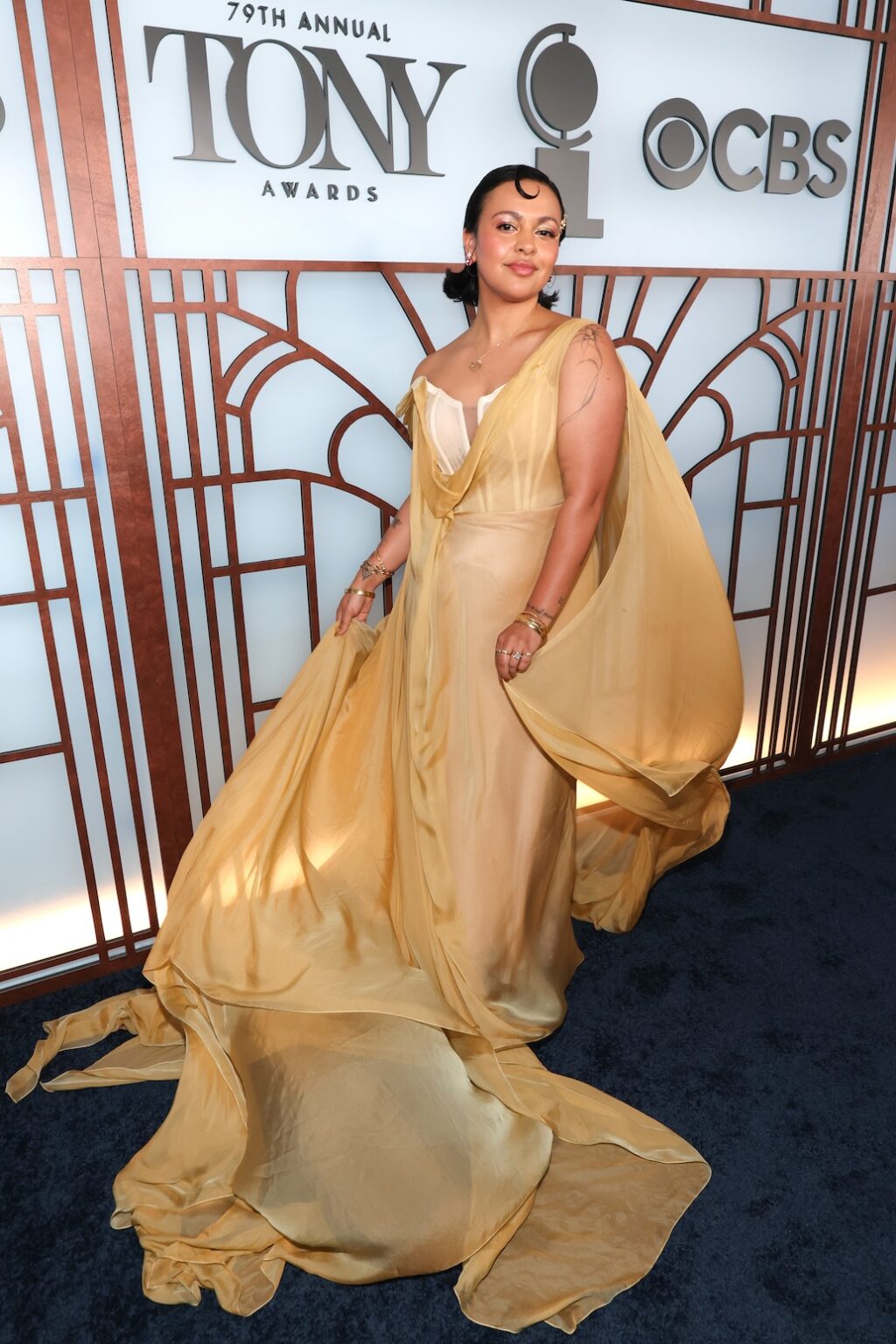 NEW YORK, NEW YORK - JUNE 07: Ellenore Scott attends The 79th Annual Tony Awards at Radio City Music Hall on June 07, 2026 in New York City. (Photo by Kevin Mazur/Kevin Mazur/Getty Images for Tony Awards Productions)
