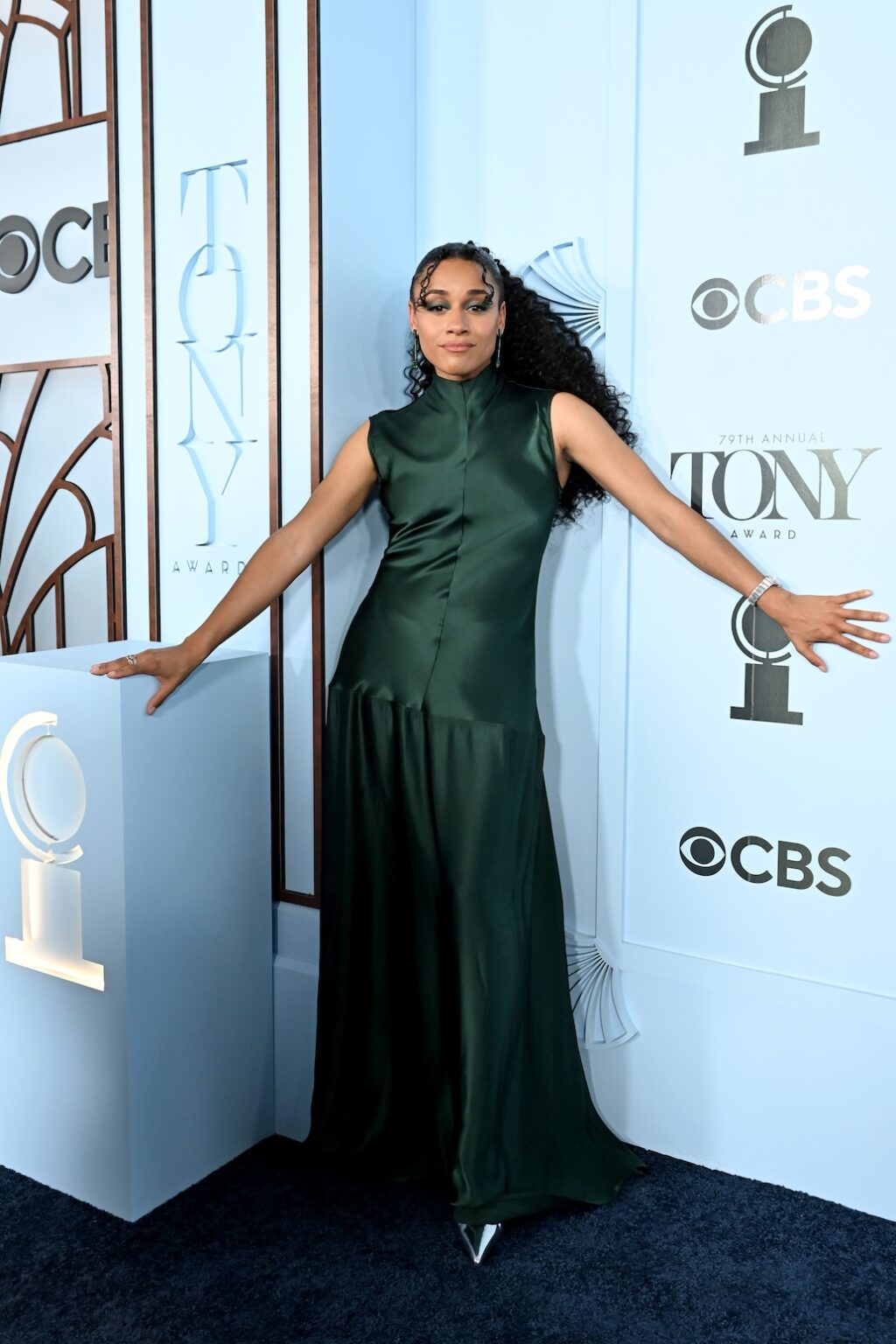 NEW YORK, NEW YORK - JUNE 07: Ariana DeBose attends The 79th Annual Tony Awards at Radio City Music Hall on June 07, 2026 in New York City. (Photo by Jenny Anderson/Getty Images for Tony Awards Productions)