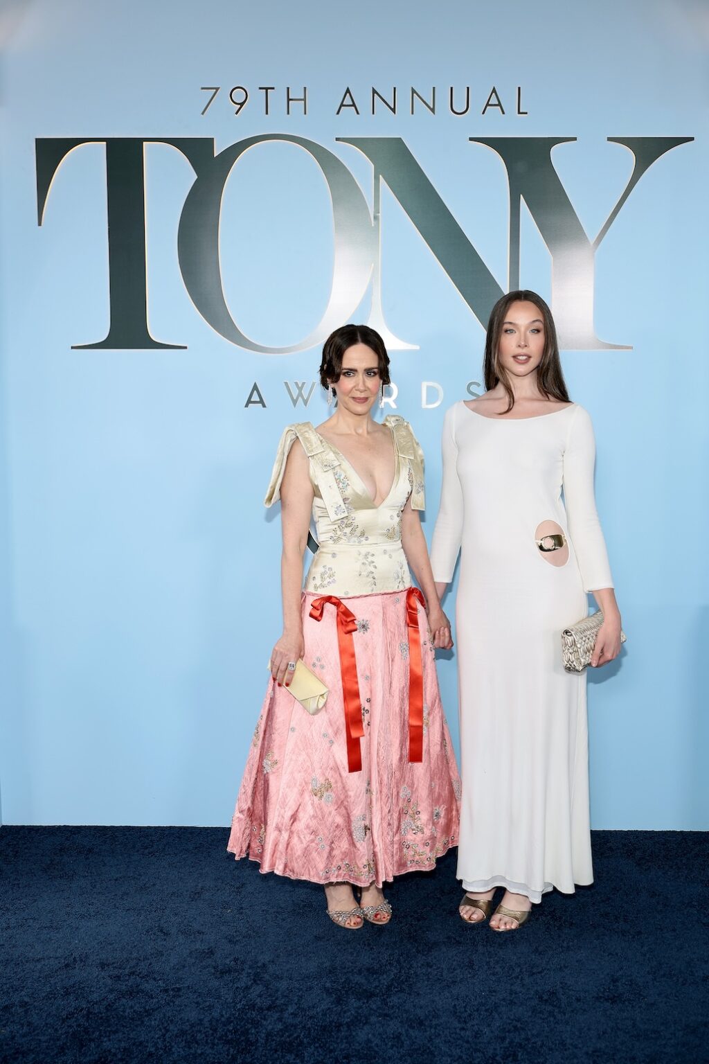 NEW YORK, NEW YORK - JUNE 07: (L-R) Sarah Paulson and Ella Beatty attend The 79th Annual Tony Awards at Radio City Music Hall on June 07, 2026 in New York City. (Photo by Dimitrios Kambouris/Getty Images for Tony Awards Productions)