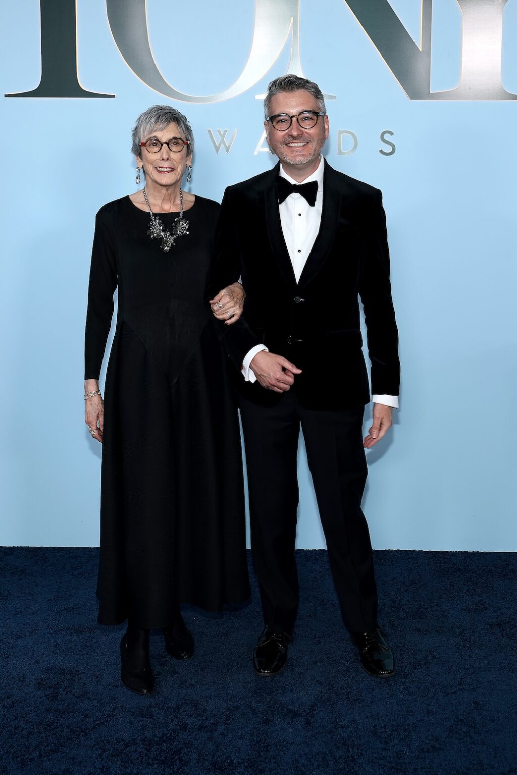 NEW YORK, NEW YORK - JUNE 07: (L-R) Robyn Goodman and Josh Fiedler attend The 79th Annual Tony Awards at Radio City Music Hall on June 07, 2026 in New York City. (Photo by Dimitrios Kambouris/Getty Images for Tony Awards Productions)