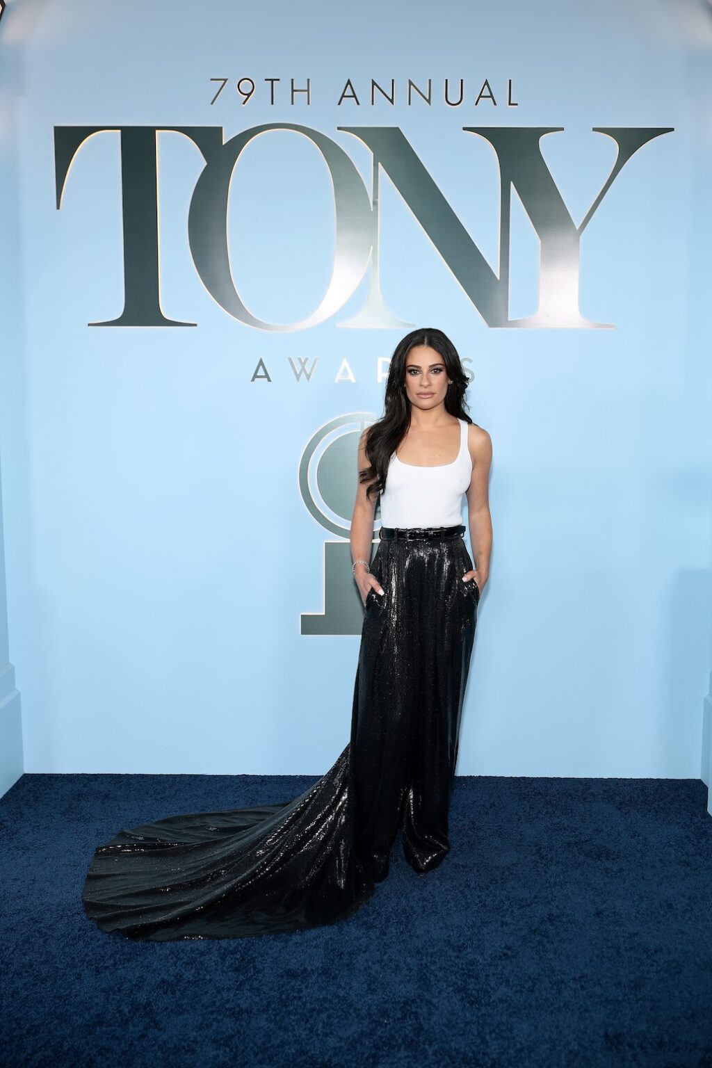 NEW YORK, NEW YORK - JUNE 07: Lea Michele attends The 79th Annual Tony Awards at Radio City Music Hall on June 07, 2026 in New York City. (Photo by Dimitrios Kambouris/Getty Images for Tony Awards Productions)