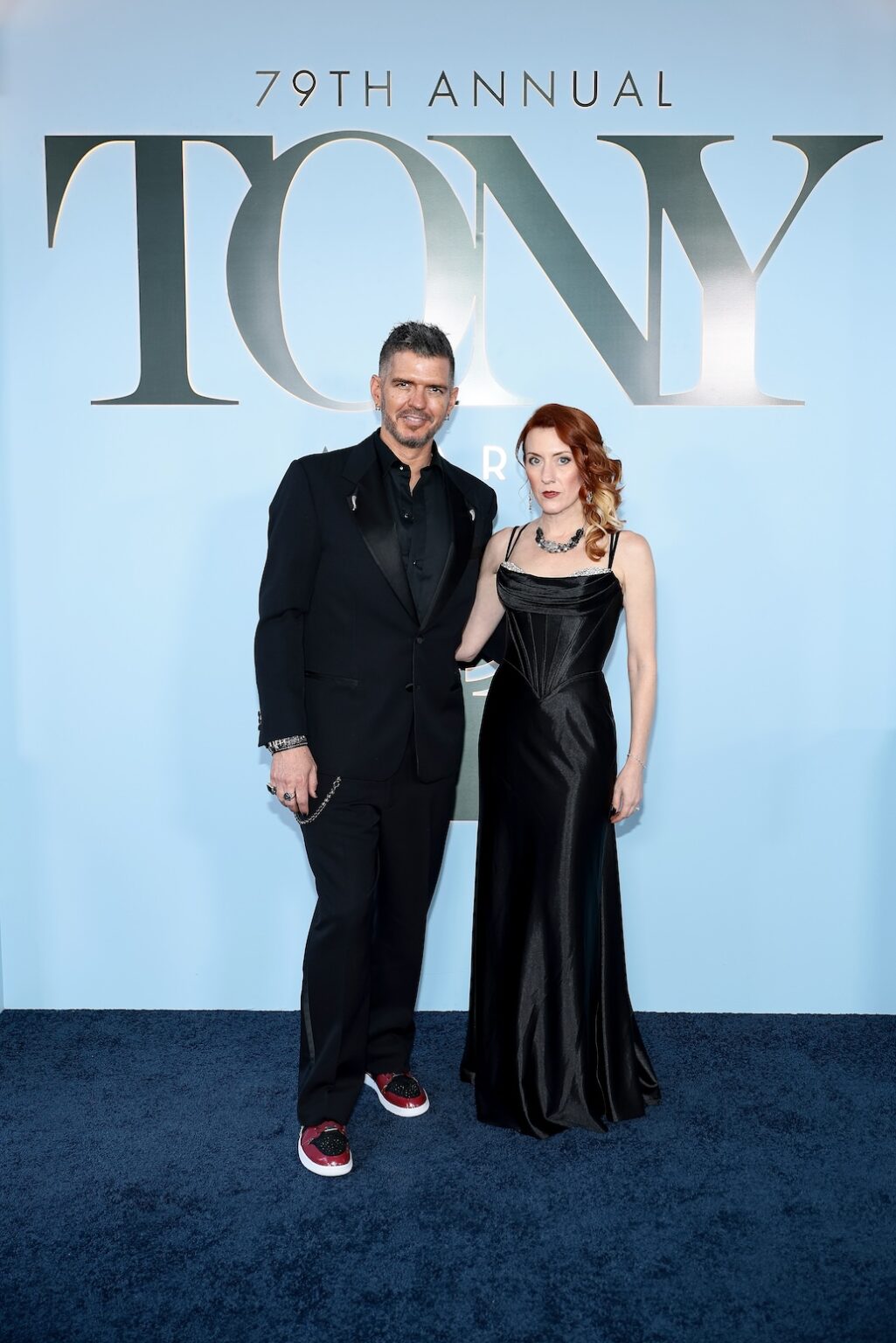 NEW YORK, NEW YORK - JUNE 07: Ethan Popp (L) attends The 79th Annual Tony Awards at Radio City Music Hall on June 07, 2026 in New York City. (Photo by Dimitrios Kambouris/Getty Images for Tony Awards Productions)