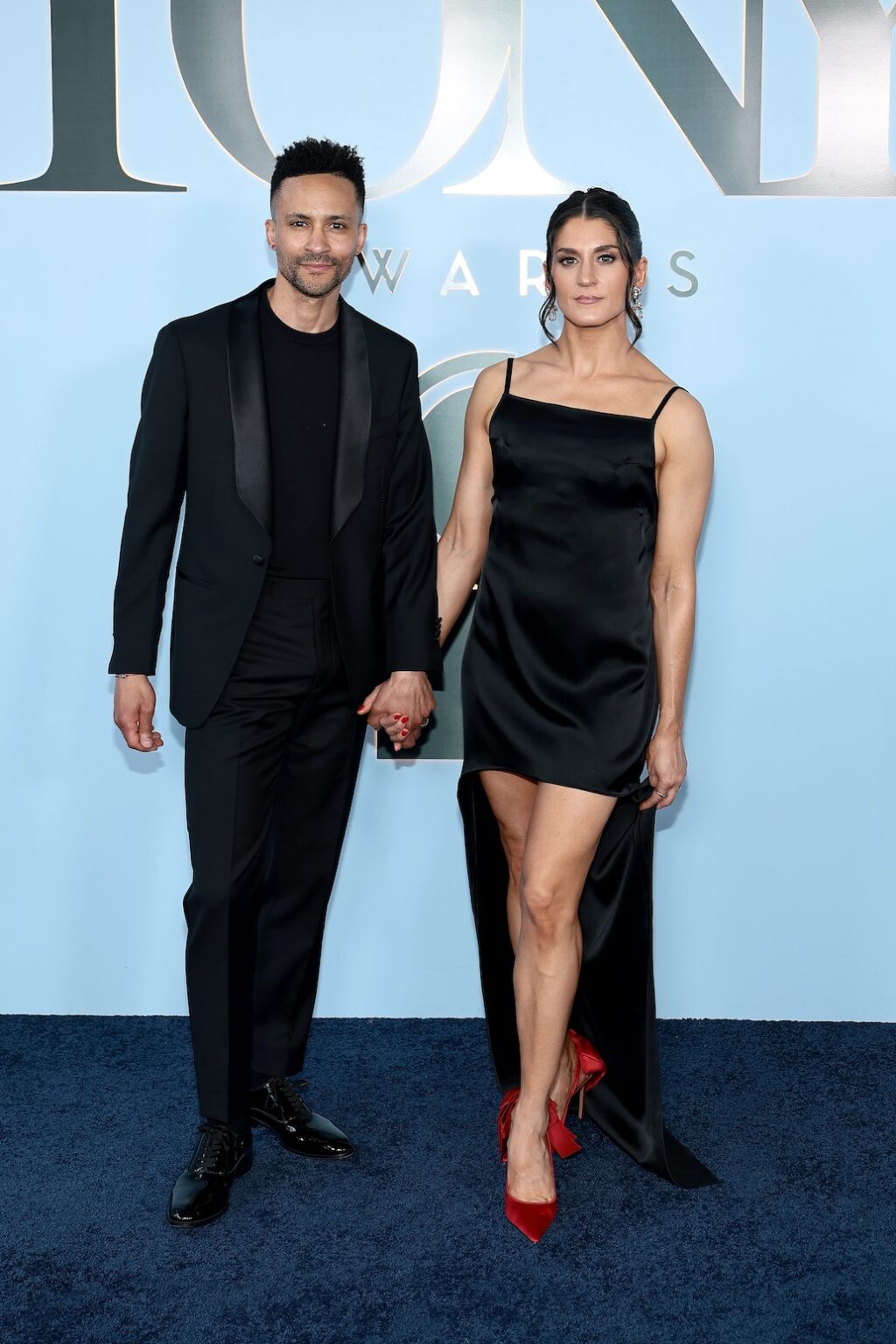 NEW YORK, NEW YORK - JUNE 07: (L-R) Cristopher Cree Grant and Lauren Yalango-Grant attend The 79th Annual Tony Awards at Radio City Music Hall on June 07, 2026 in New York City. (Photo by Dimitrios Kambouris/Getty Images for Tony Awards Productions)