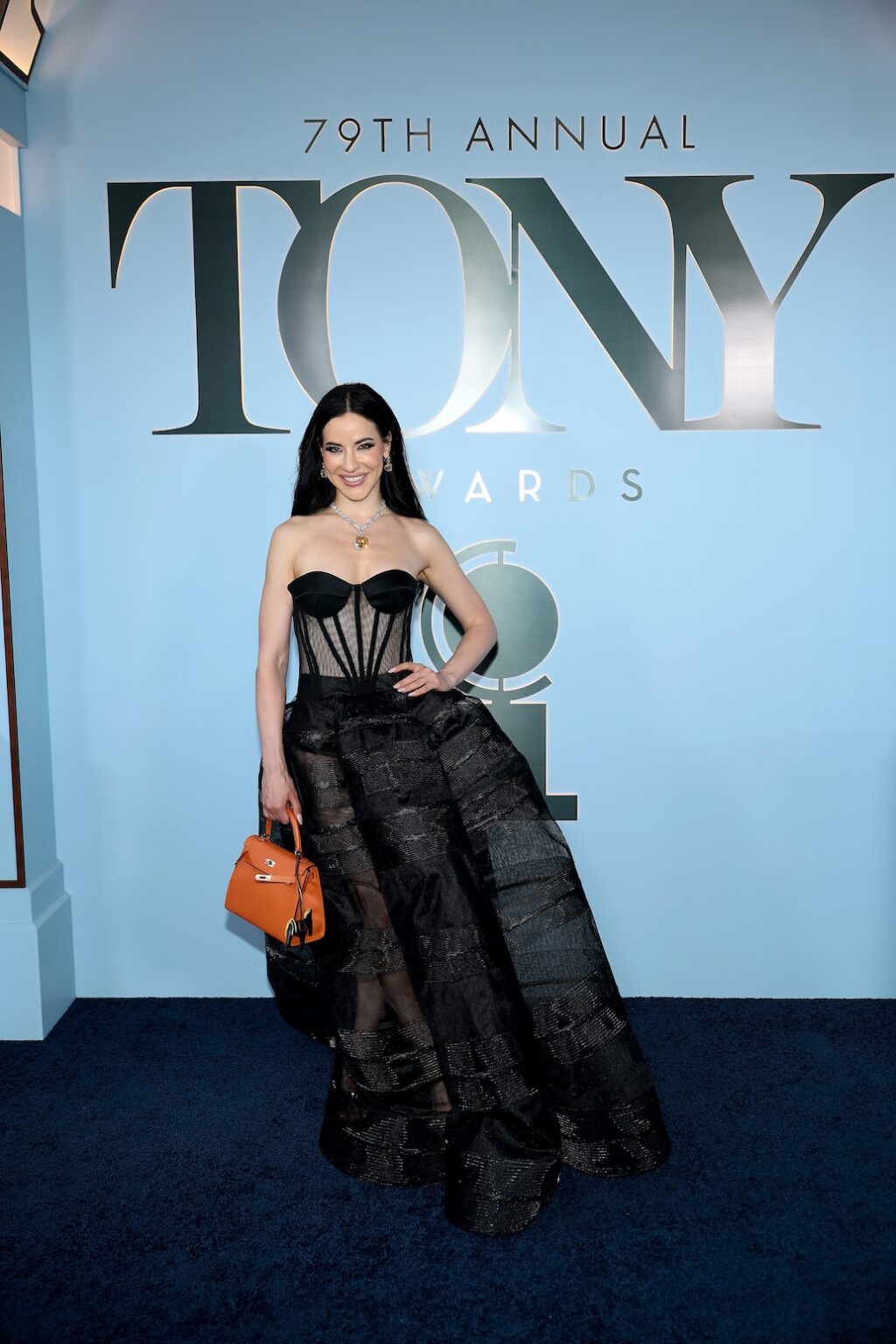 NEW YORK, NEW YORK - JUNE 07: Anna Alimani attends The 79th Annual Tony Awards at Radio City Music Hall on June 07, 2026 in New York City. (Photo by Dimitrios Kambouris/Getty Images for Tony Awards Productions)