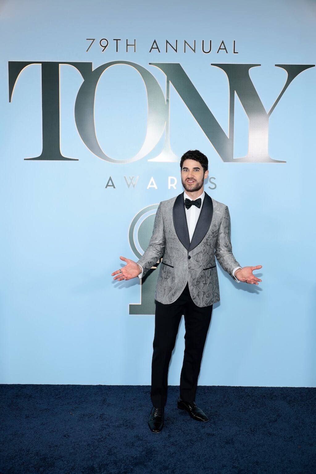 NEW YORK, NEW YORK - JUNE 07: Darren Criss attends The 79th Annual Tony Awards at Radio City Music Hall on June 07, 2026 in New York City. (Photo by Dimitrios Kambouris/Getty Images for Tony Awards Productions)