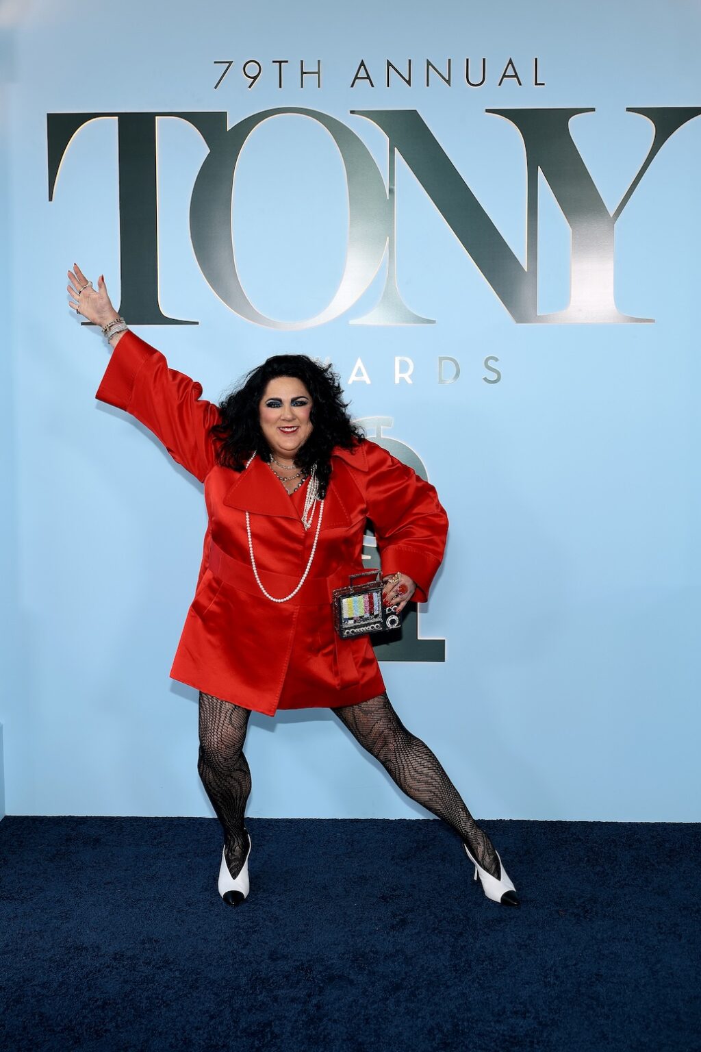 NEW YORK, NEW YORK - JUNE 07: Ashley Longshore attends The 79th Annual Tony Awards at Radio City Music Hall on June 07, 2026 in New York City. (Photo by Dimitrios Kambouris/Getty Images for Tony Awards Productions)