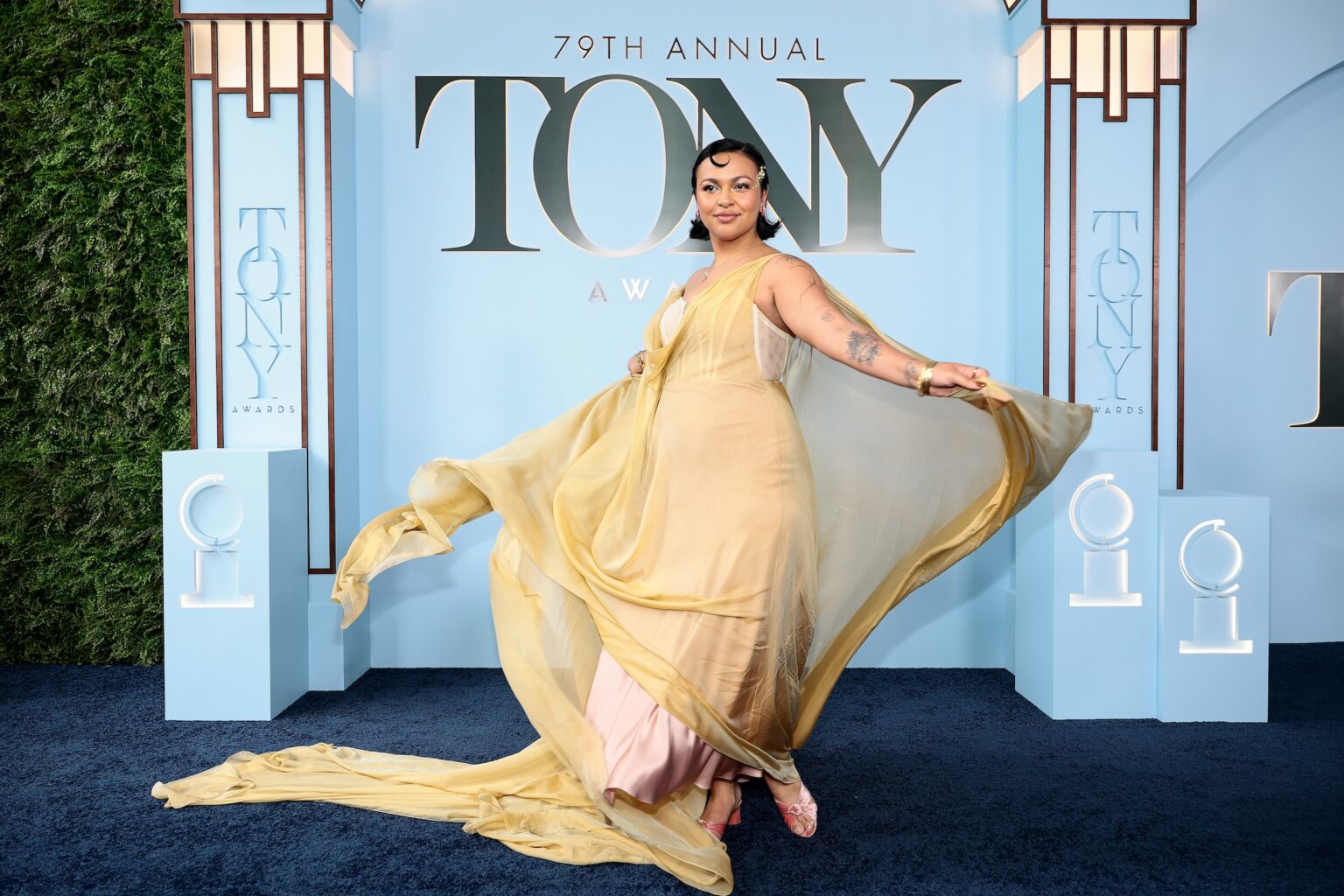 NEW YORK, NEW YORK - JUNE 07: Ellenore Scott attends The 79th Annual Tony Awards at Radio City Music Hall on June 07, 2026 in New York City. (Photo by Dimitrios Kambouris/Getty Images for Tony Awards Productions)