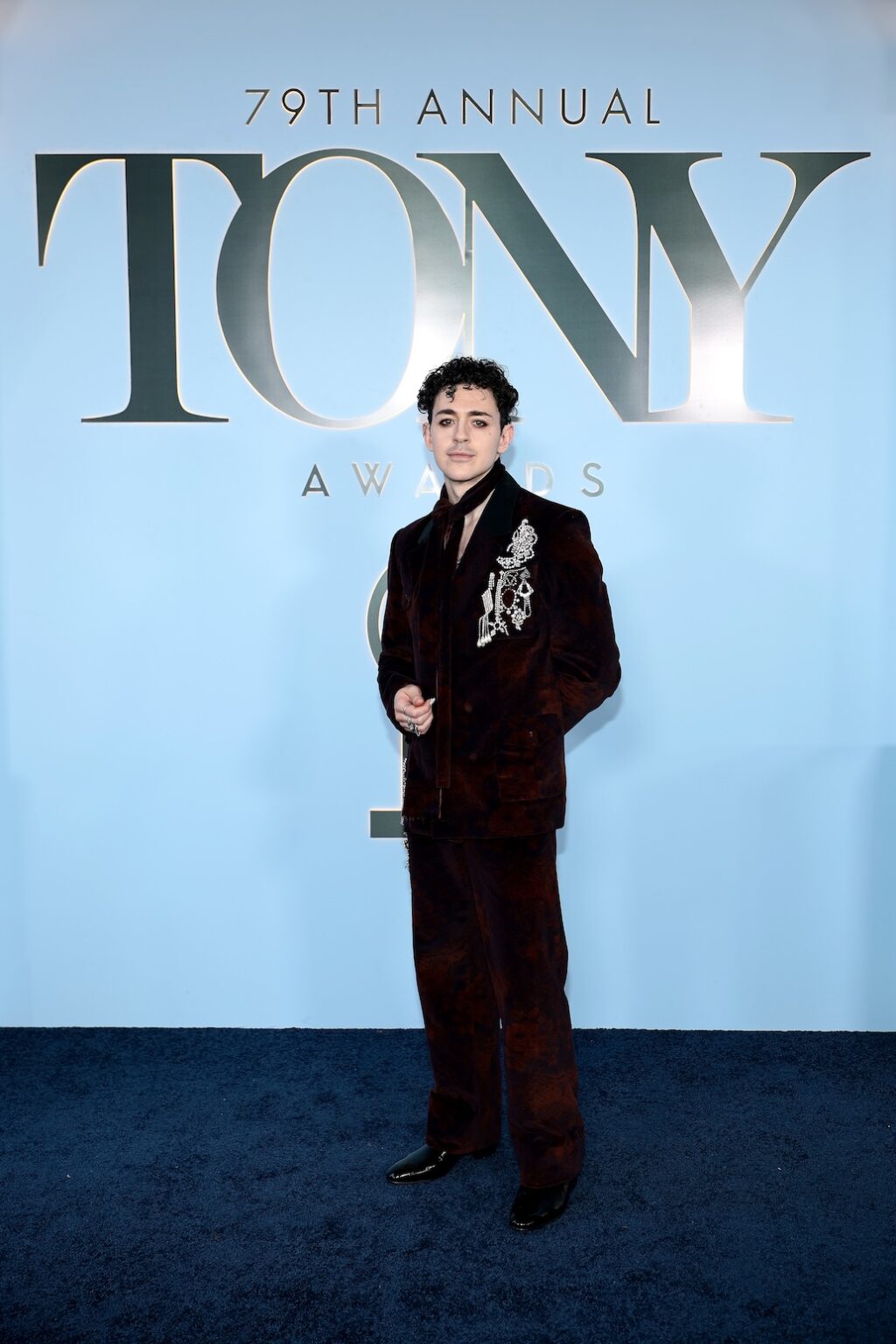 NEW YORK, NEW YORK - JUNE 07: Ali Louis Bourzgui attends The 79th Annual Tony Awards at Radio City Music Hall on June 07, 2026 in New York City. (Photo by Dimitrios Kambouris/Getty Images for Tony Awards Productions)
