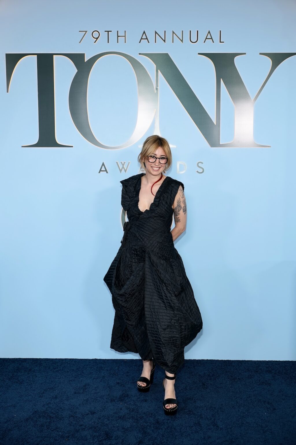 NEW YORK, NEW YORK - JUNE 07: Jen Schriever attends The 79th Annual Tony Awards at Radio City Music Hall on June 07, 2026 in New York City. (Photo by Dimitrios Kambouris/Getty Images for Tony Awards Productions)