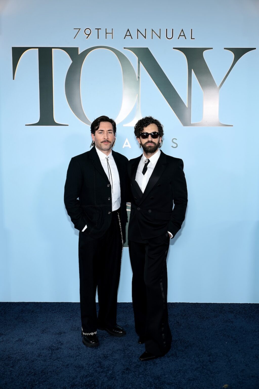 NEW YORK, NEW YORK - JUNE 07: Brandon Uranowitz (R) attends The 79th Annual Tony Awards at Radio City Music Hall on June 07, 2026 in New York City. (Photo by Dimitrios Kambouris/Getty Images for Tony Awards Productions)