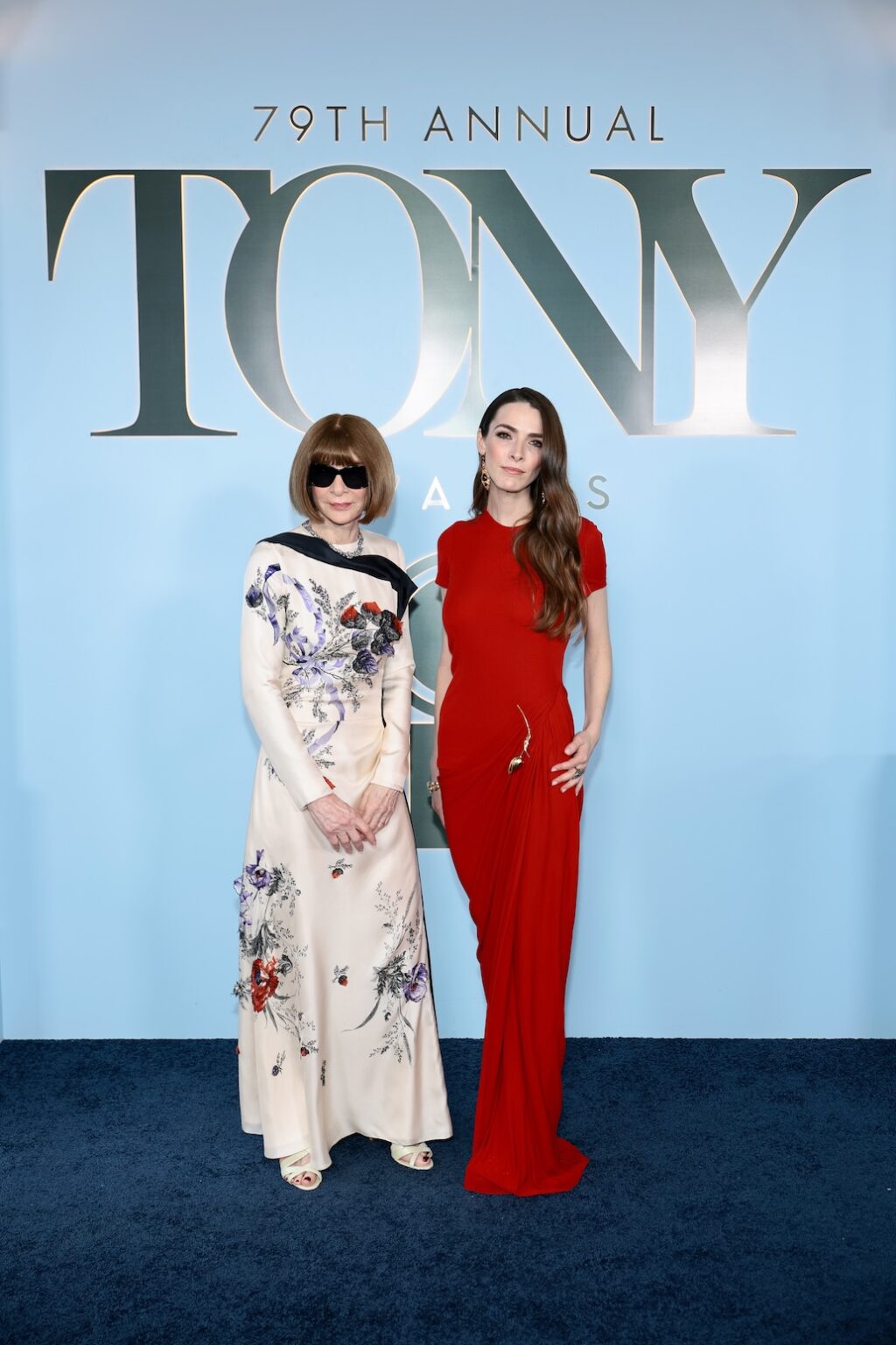 NEW YORK, NEW YORK - JUNE 07: (L-R) Anna Wintour and Bee Carrozzini attend The 79th Annual Tony Awards at Radio City Music Hall on June 07, 2026 in New York City. (Photo by Dimitrios Kambouris/Getty Images for Tony Awards Productions)