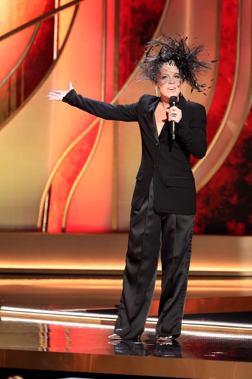 NEW YORK, NEW YORK - JUNE 07: P!NK hosts The 79th Annual Tony Awards at Radio City Music Hall on June 07, 2026 in New York City. (Photo by Theo Wargo/Getty Images for Tony Awards Productions)