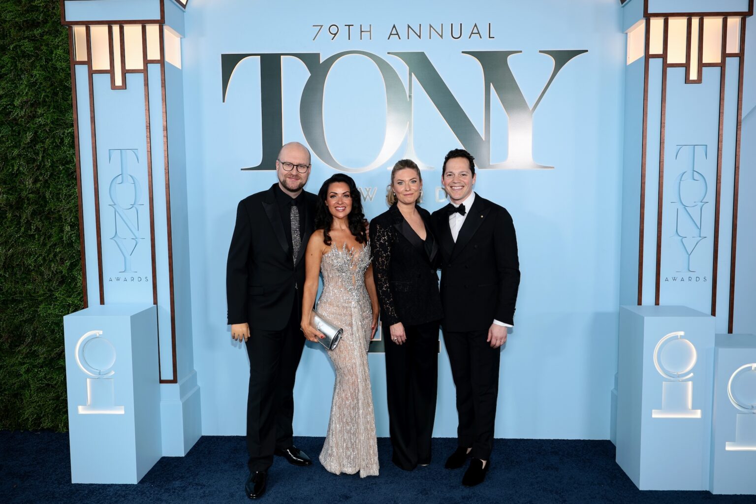 NEW YORK, NEW YORK - JUNE 07: Michael Harrison (L) attends The 79th Annual Tony Awards at Radio City Music Hall on June 07, 2026 in New York City. (Photo by Dimitrios Kambouris/Getty Images for Tony Awards Productions)
