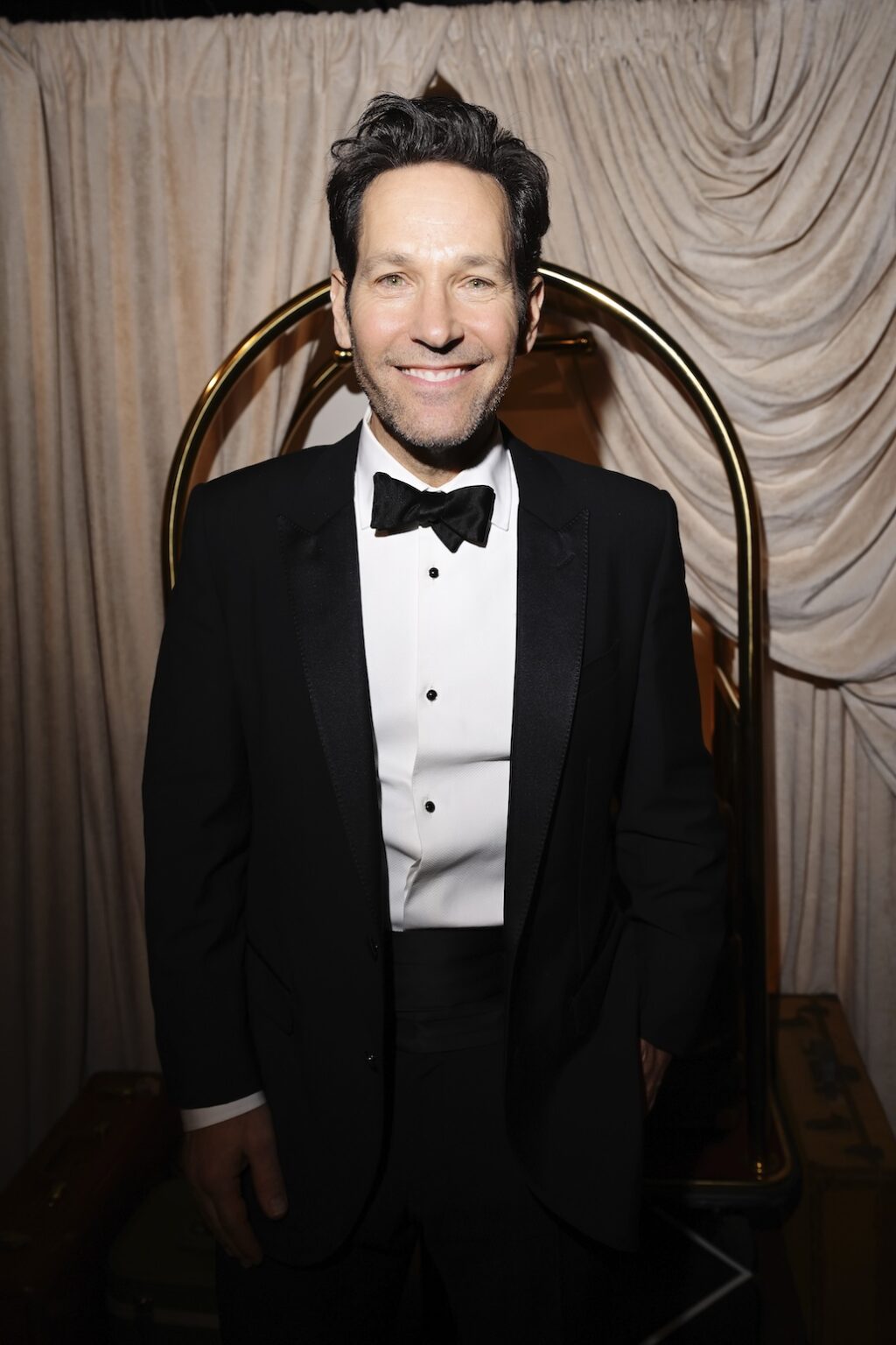 NEW YORK, NEW YORK - JUNE 07: Paul Rudd attends The 79th Annual Tony Awards Green Room Presented By Cunard at Radio City Music Hall on June 07, 2026 in New York City. (Photo by Valerie Terranova/Getty Images for Cunard)