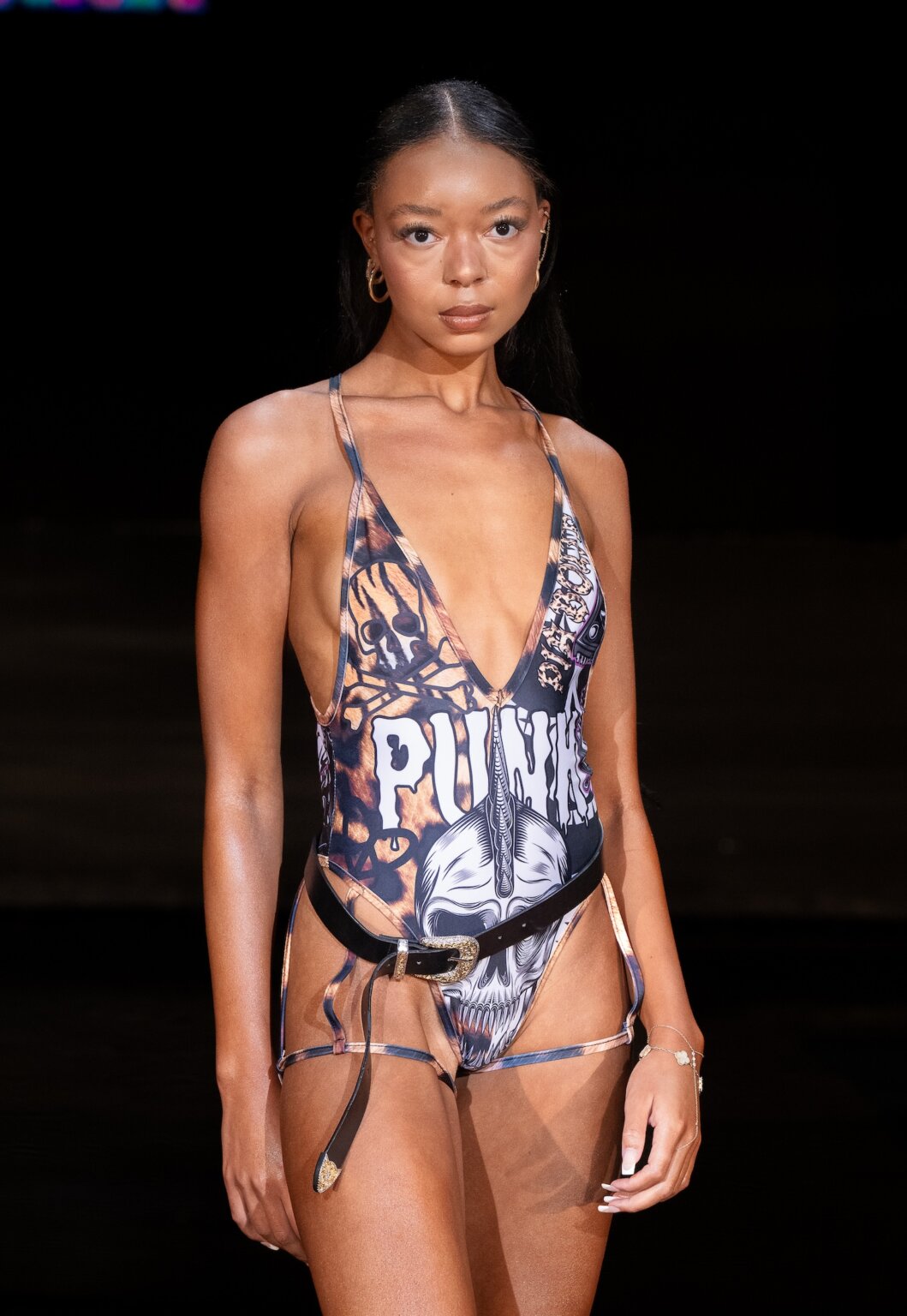 MIAMI, FLORIDA - MAY 28: A model walks the runway at the Pia Bolte show during Miami Swim Week Powered By Art Hearts Fashion at M2 MIAMI on May 28, 2026 in Miami, Florida. (Photo by Mark Gunter/Getty Images for Art Hearts Fashion)