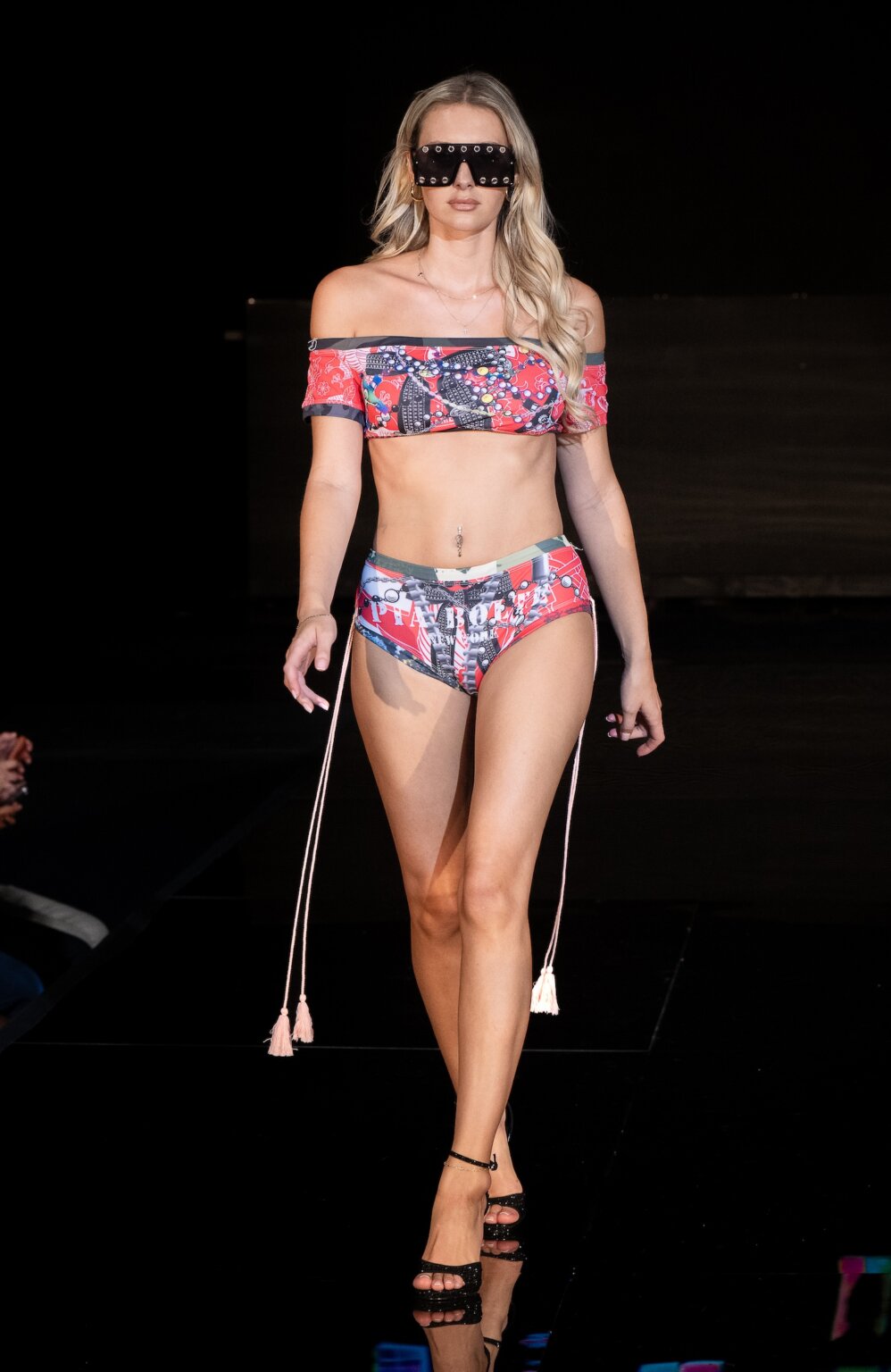 MIAMI, FLORIDA - MAY 28: A model walks the runway at the Pia Bolte show during Miami Swim Week Powered By Art Hearts Fashion at M2 MIAMI on May 28, 2026 in Miami, Florida. (Photo by Mark Gunter/Getty Images for Art Hearts Fashion)