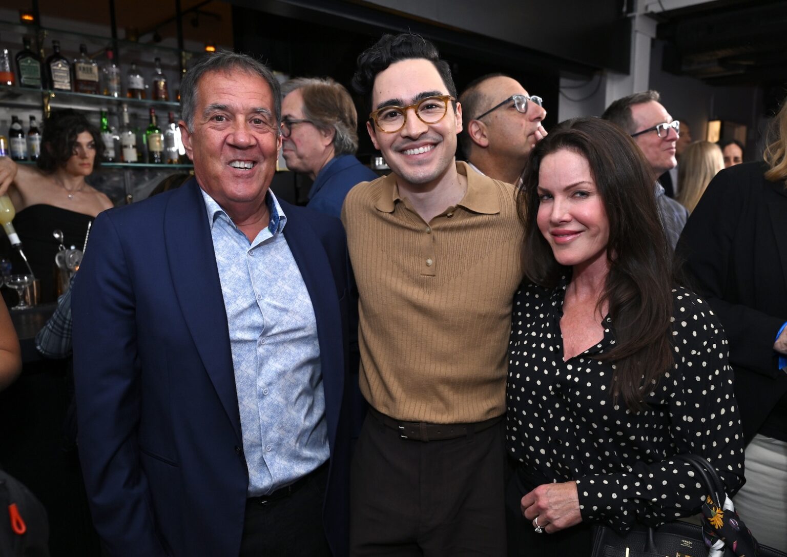 NEW YORK, NEW YORK - JUNE 09: Troy Iwata (C) and guests attend Comedy Central's "The Daily Show" FYC Event at Metrograph on June 09, 2026 in New York City. (Photo by Roy Rochlin/Getty Images for Paramount+)