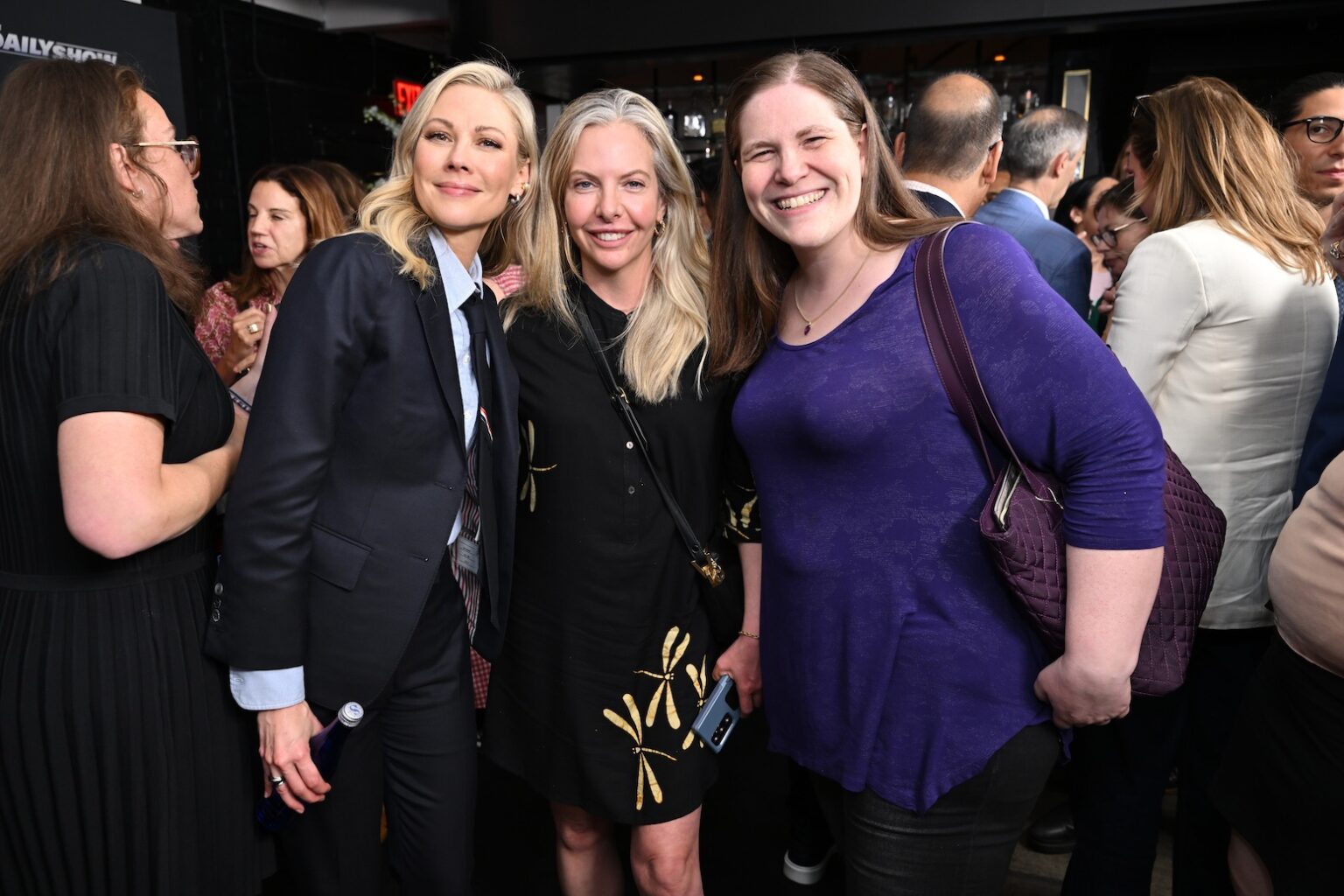 NEW YORK, NEW YORK - JUNE 09: Desi Lydic (L) and guests attend Comedy Central's "The Daily Show" FYC Event at Metrograph on June 09, 2026 in New York City. (Photo by Roy Rochlin/Getty Images for Paramount+)