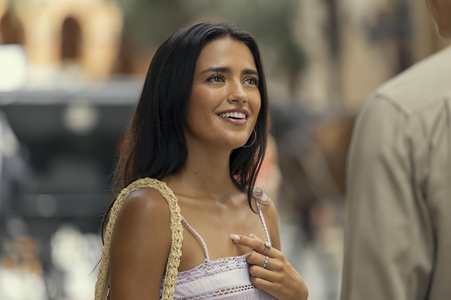 Maia Reficco (Ry) in THE LAST SUNRISE Photo Credit: Lucia Faraig / Prime © Amazon Content Services LLC