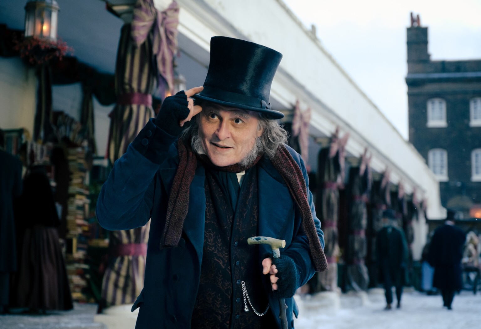 Johnny Depp in Ebenezer from Paramount Pictures.