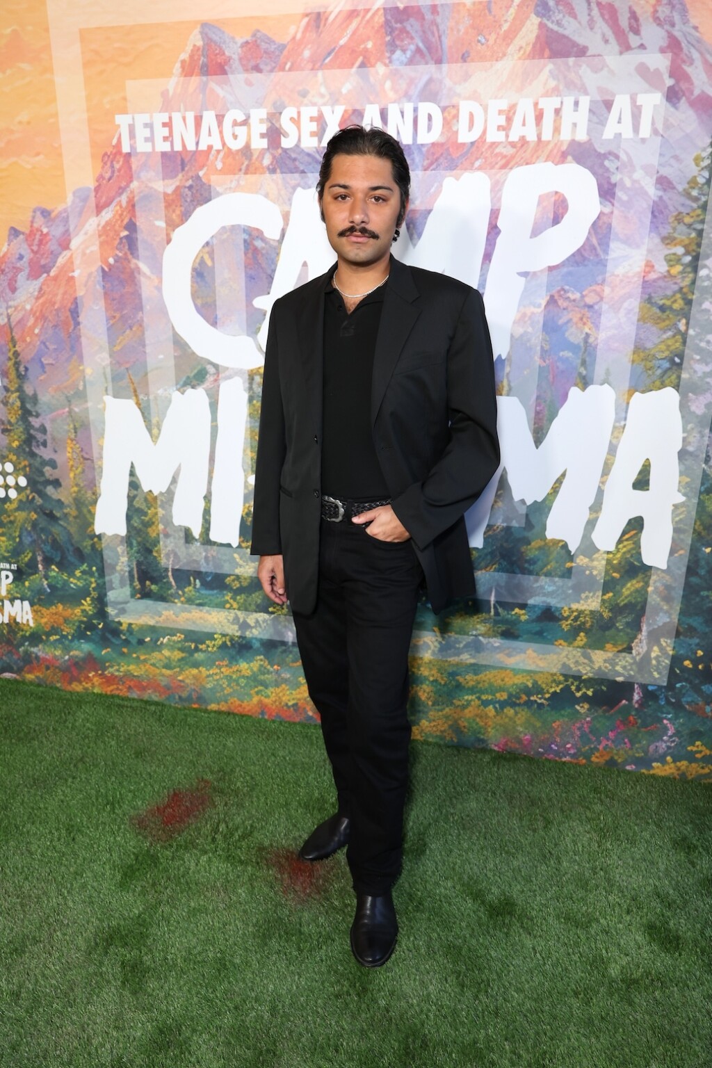 LOS ANGELES, CALIFORNIA - JULY 29: Mark Indelicato seen at the Special Screening of Mubi's "Teenage Sex and Death at Camp Miasma" at DGA Theatre on July 29, 2026 in Los Angeles, California. (Photo by JC Olivera/Mubi via Getty Images)