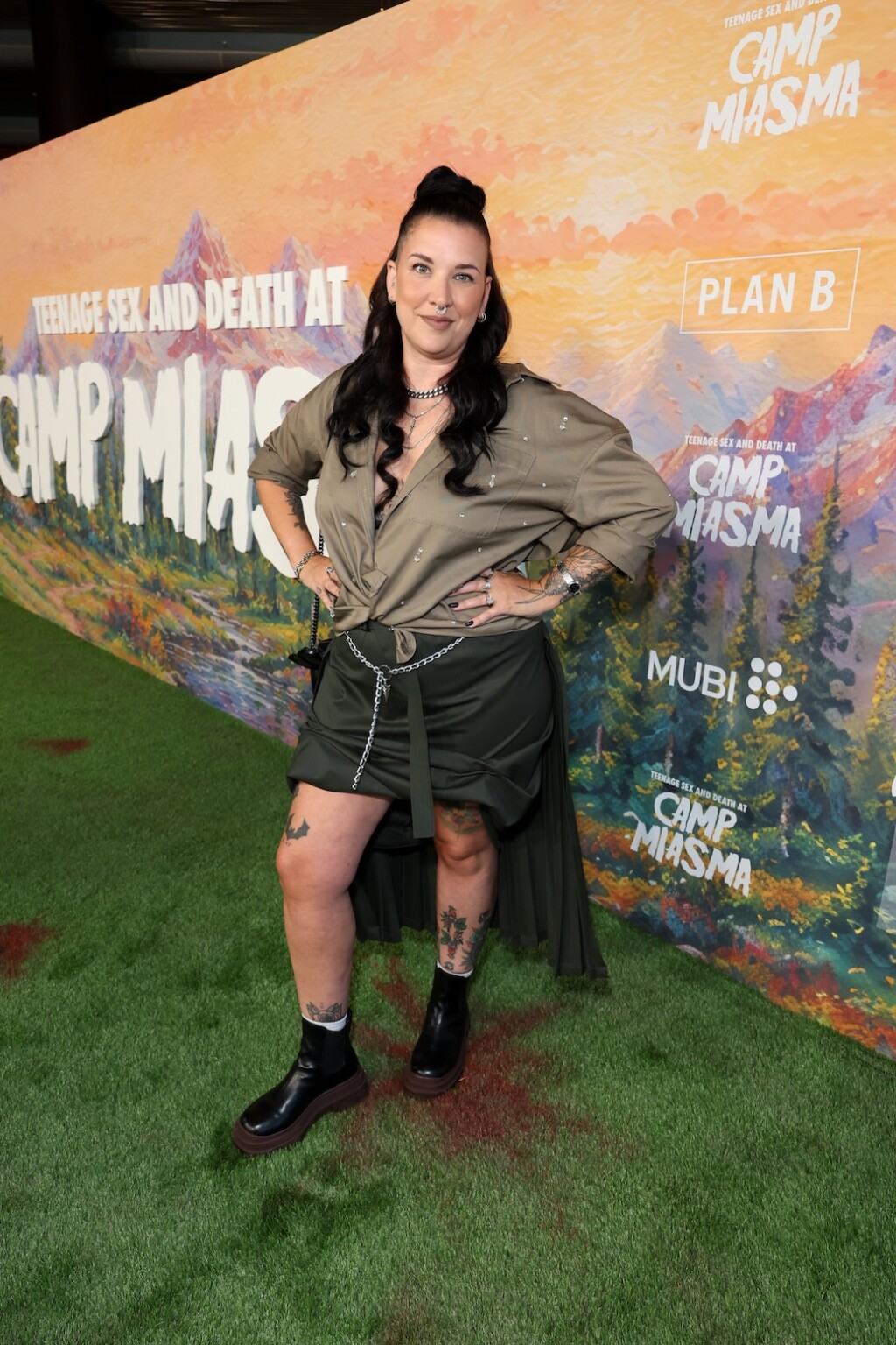 LOS ANGELES, CALIFORNIA - JULY 29: Lee Coulombe seen at the Special Screening of Mubi's "Teenage Sex and Death at Camp Miasma" at DGA Theatre on July 29, 2026 in Los Angeles, California. (Photo by JC Olivera/Mubi via Getty Images)