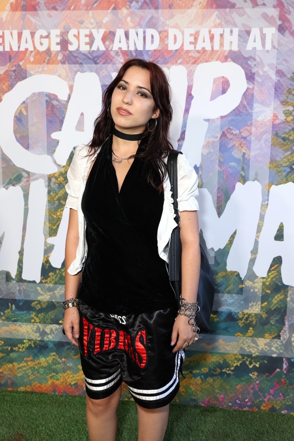 LOS ANGELES, CALIFORNIA - JULY 29: Lucy Urbano seen at the Special Screening of Mubi's "Teenage Sex and Death at Camp Miasma" at DGA Theatre on July 29, 2026 in Los Angeles, California. (Photo by JC Olivera/Mubi via Getty Images)