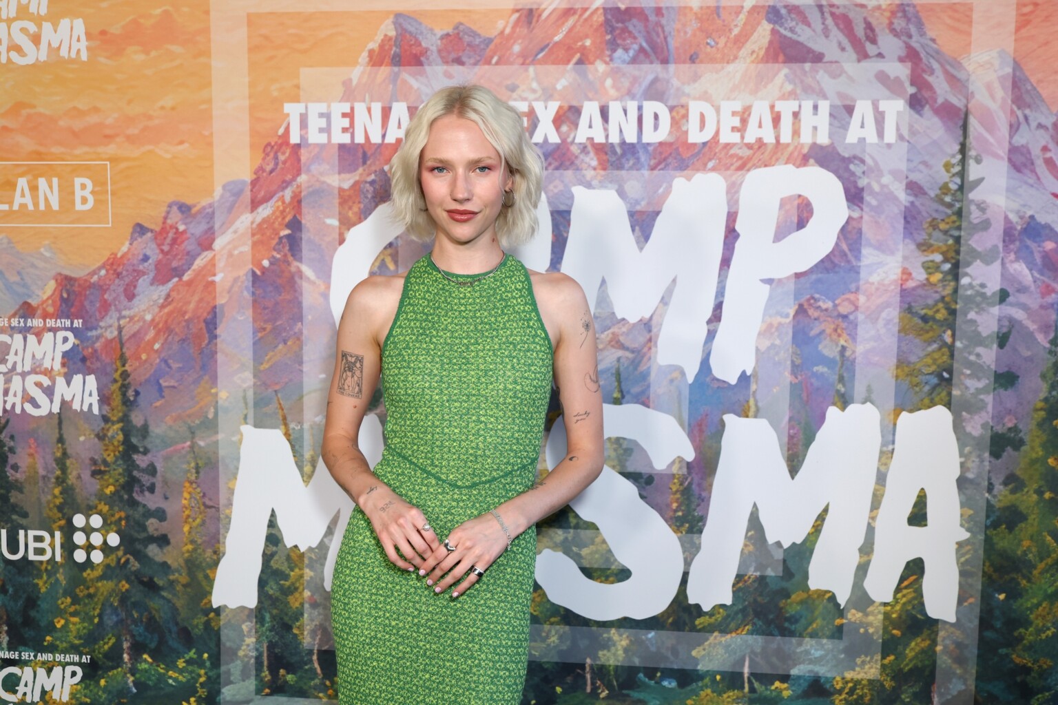 LOS ANGELES, CALIFORNIA - JULY 29: Georgia Bridgers seen at the Special Screening of Mubi's "Teenage Sex and Death at Camp Miasma" at DGA Theatre on July 29, 2026 in Los Angeles, California. (Photo by JC Olivera/Mubi via Getty Images)