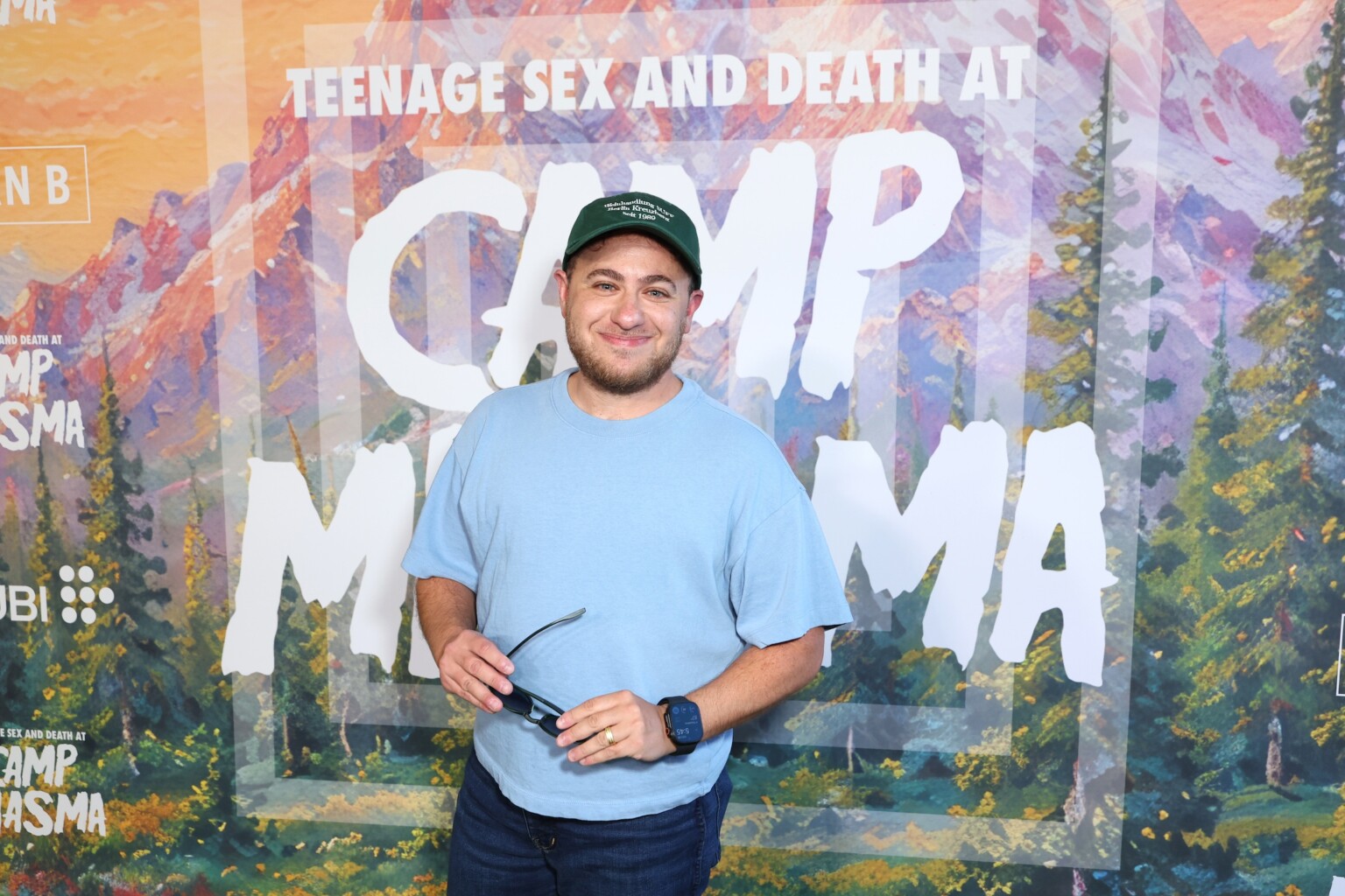 LOS ANGELES, CALIFORNIA - JULY 29: Alex Schmider seen at the Special Screening of Mubi's "Teenage Sex and Death at Camp Miasma" at DGA Theatre on July 29, 2026 in Los Angeles, California. (Photo by JC Olivera/Mubi via Getty Images)