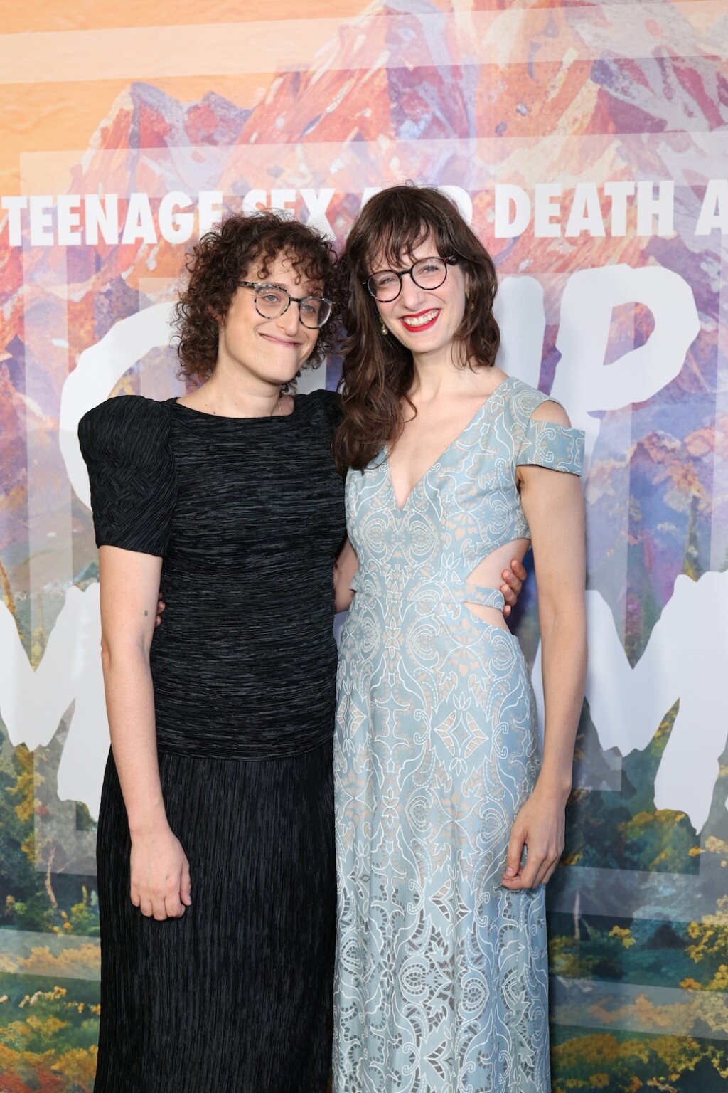 LOS ANGELES, CALIFORNIA - JULY 29: Jane Schoenbrun (L) and Melissa Ader seen at the Special Screening of Mubi's "Teenage Sex and Death at Camp Miasma" at DGA Theatre on July 29, 2026 in Los Angeles, California. (Photo by JC Olivera/Mubi via Getty Images)