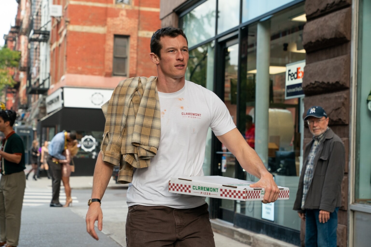 Callum Turner as Owen in ONE NIGHT ONLY, directed by Will Gluck.