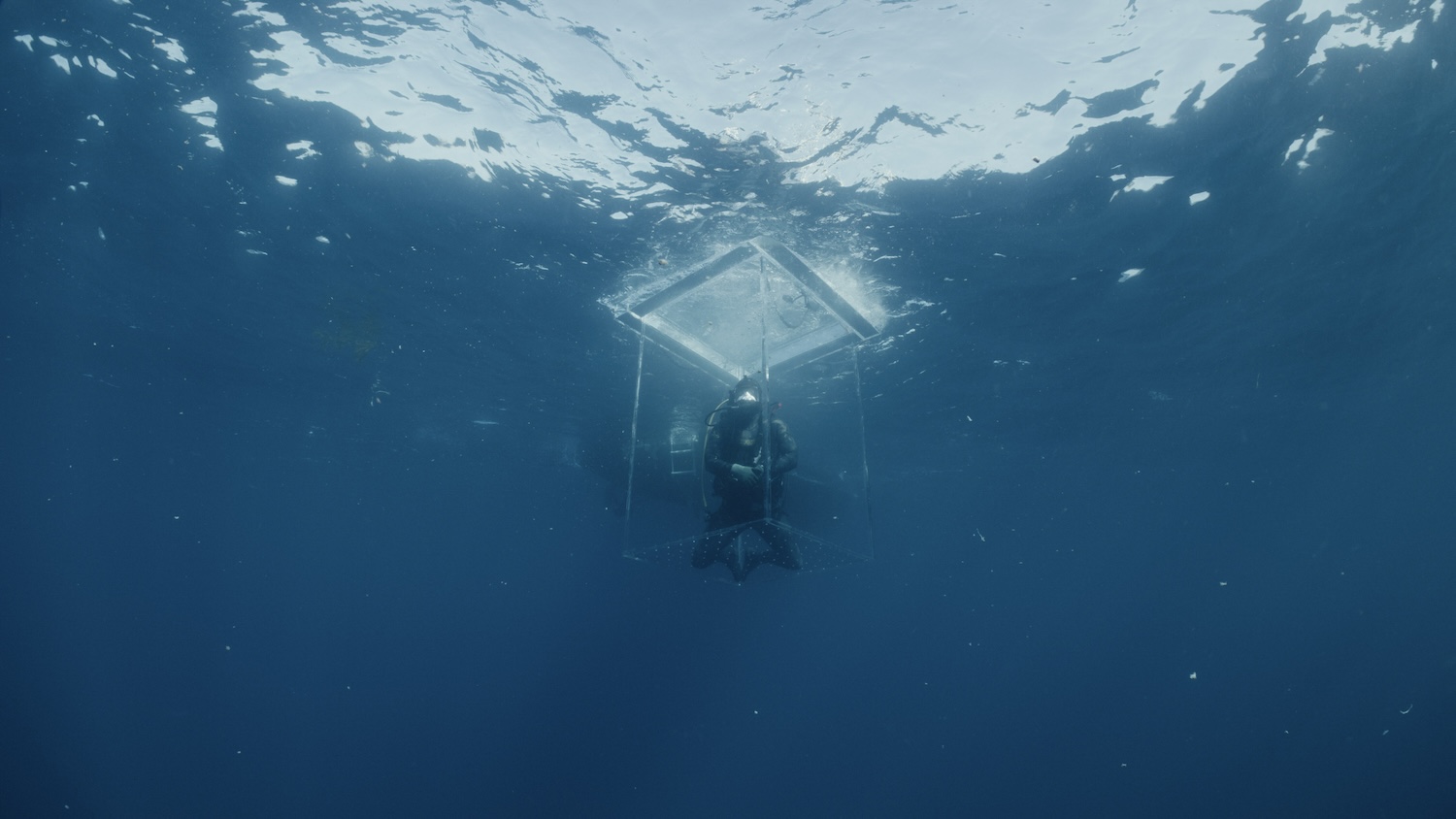 Tristan Guttridge in the ghost hatch.