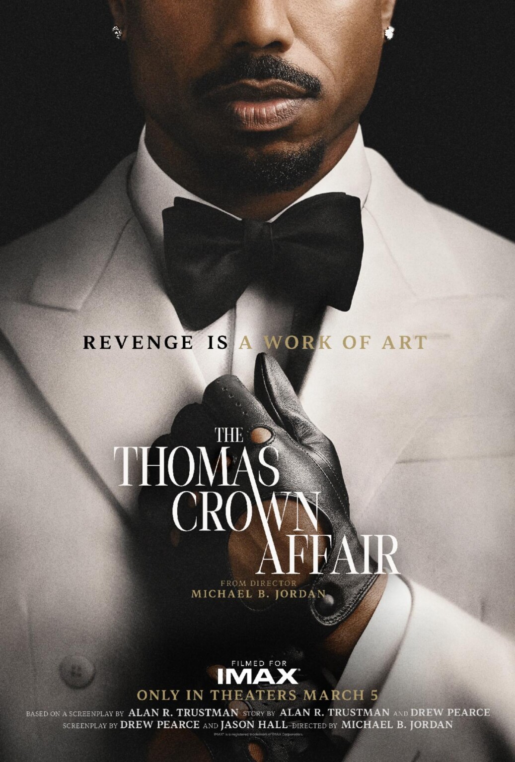 The Thomas Crown Affair Starring Michael B. Jordan, Kenneth Branagh and Adria Arjona