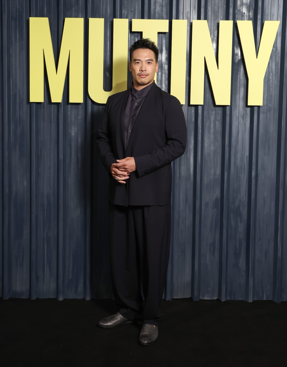 LONDON, ENGLAND - AUGUST 17: Jason Wong attends a special screening of "Mutiny" at The Cinema In The Power Station on August 17, 2026 in London, England. "Mutiny" is coming to UK cinemas on the 21st August. (Photo by Mike Marsland/Getty Images for Sky UK)