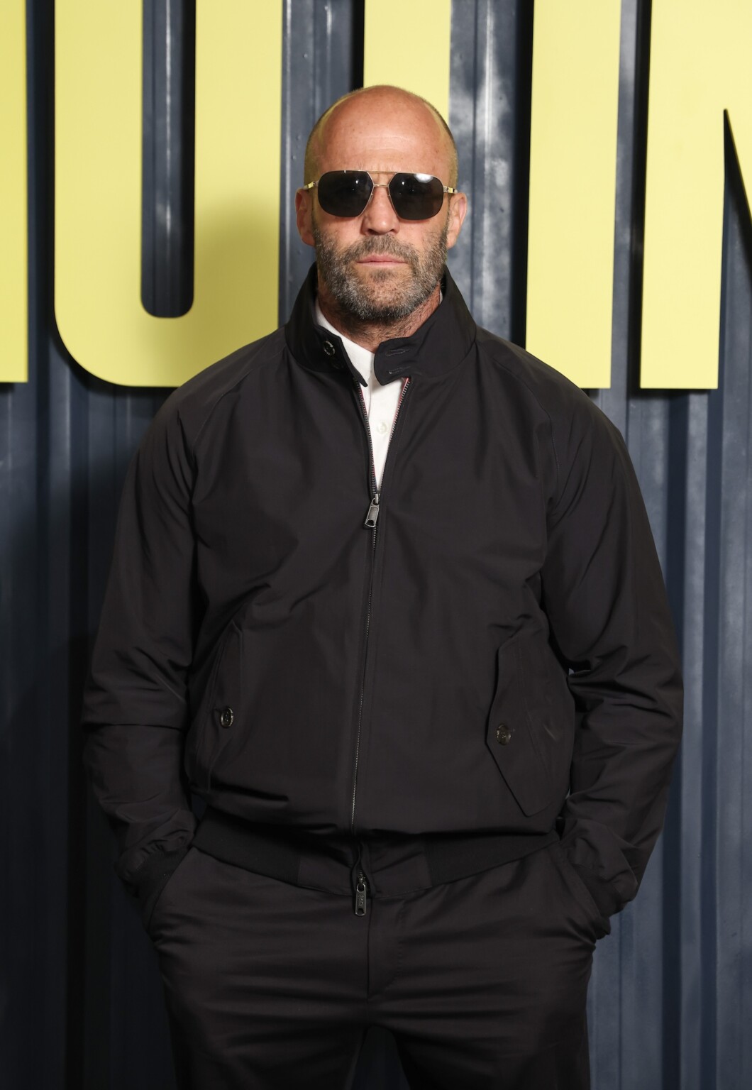 LONDON, ENGLAND - AUGUST 17: Jason Statham attends a special screening of "Mutiny" at The Cinema In The Power Station on August 17, 2026 in London, England. "Mutiny" is coming to UK cinemas on the 21st August. (Photo by Mike Marsland/Getty Images for Sky UK)