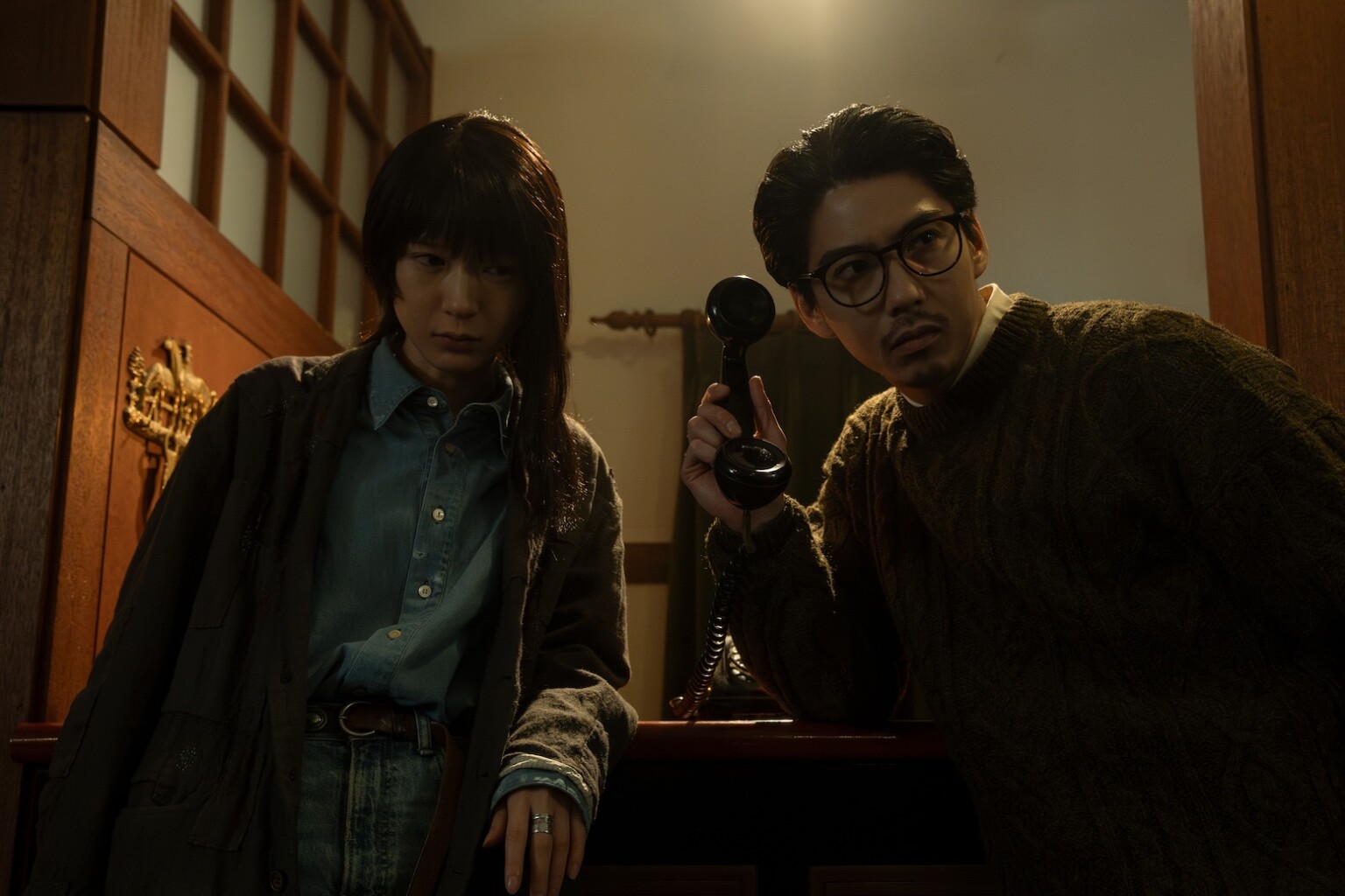Moeka Hoshi and Kento Kaku in NEVER AFTER DARK, a Magnolia Pictures release. Photo courtesy of Magnolia Pictures