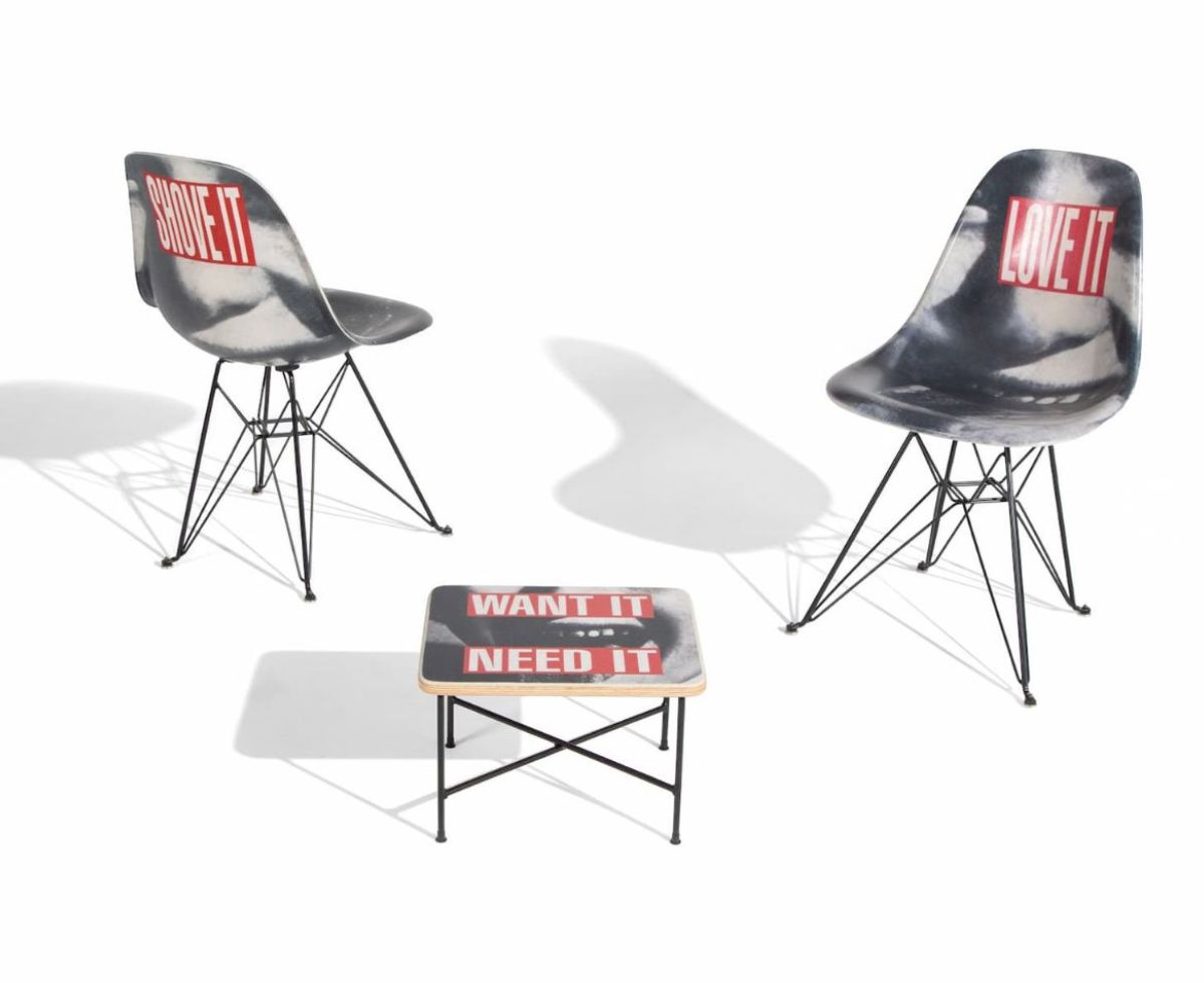Modernica & Barbara Kruger Launch Limited-Edition Furniture Collection Benefitting MOCA